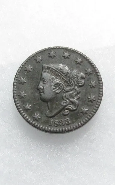 1833 Large Cent XF-40