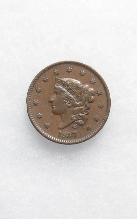 1837 Large Cent XF-40