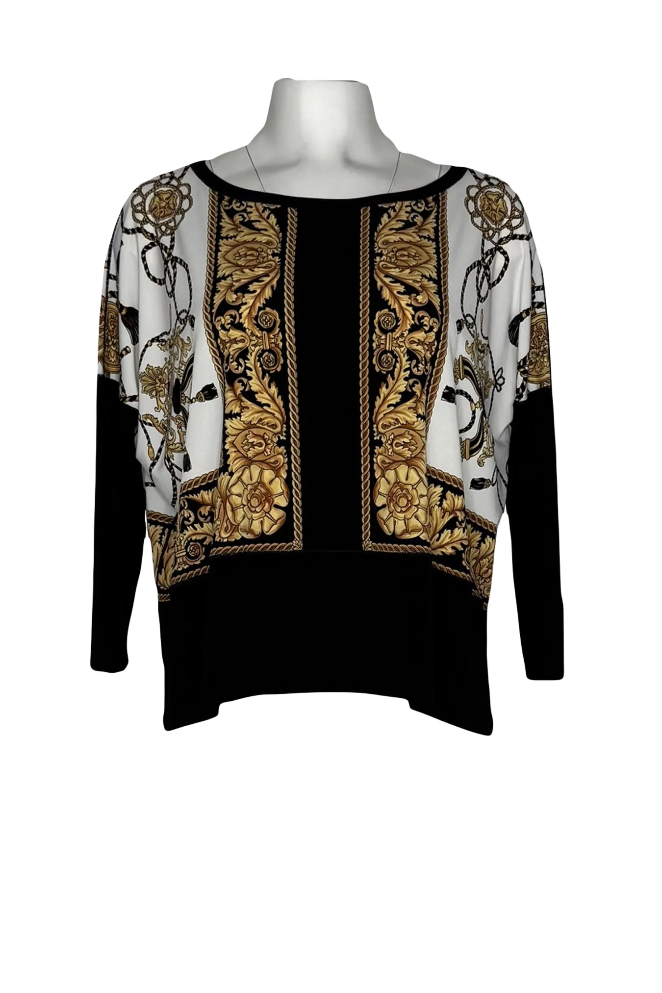 3/4 sleeve square tunic