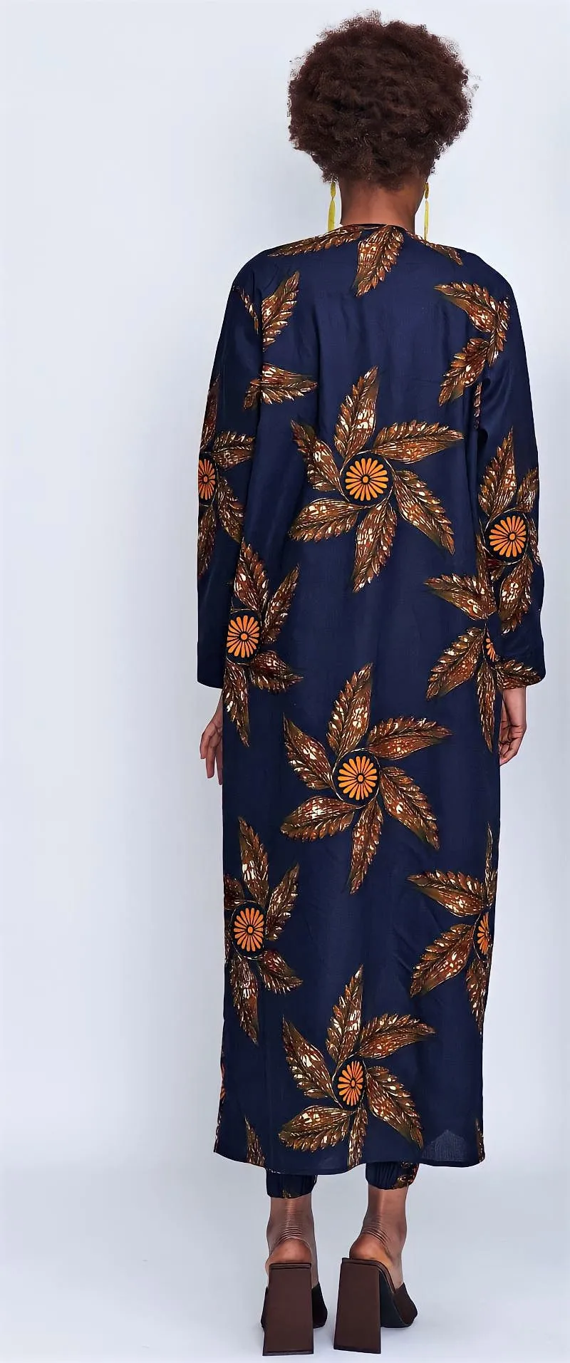 African Print Kimono