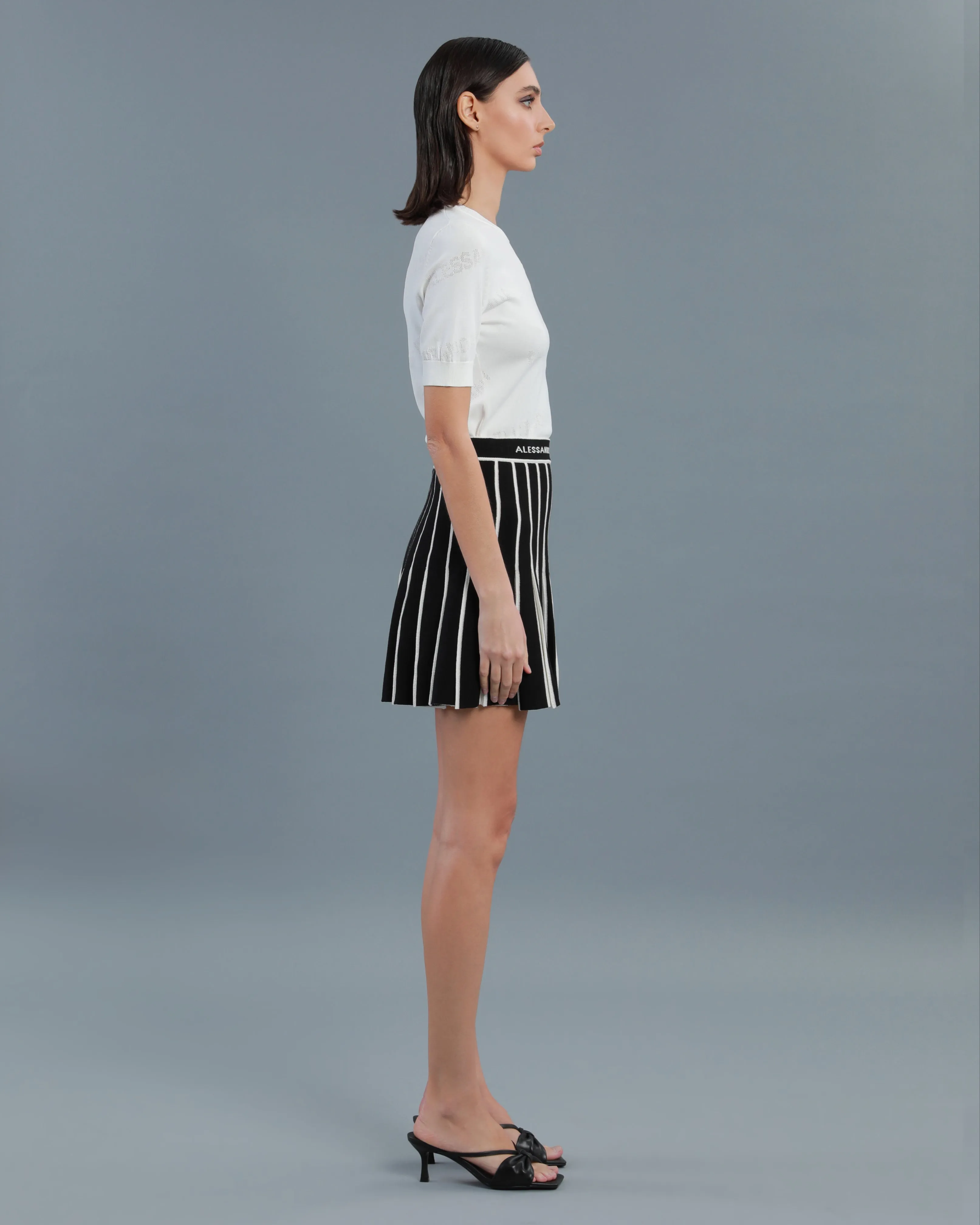 All-Over Logo Knitted Top