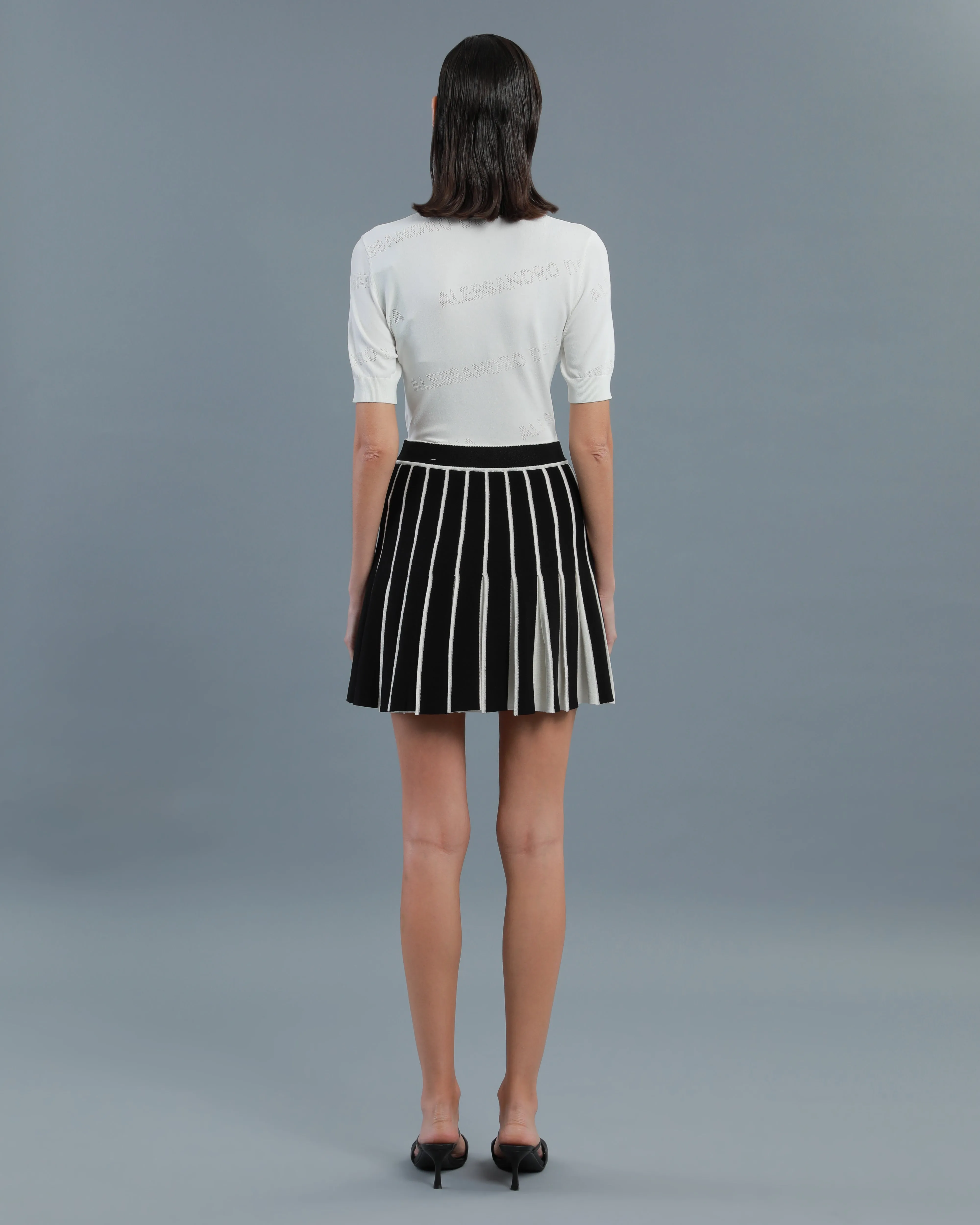 All-Over Logo Knitted Top