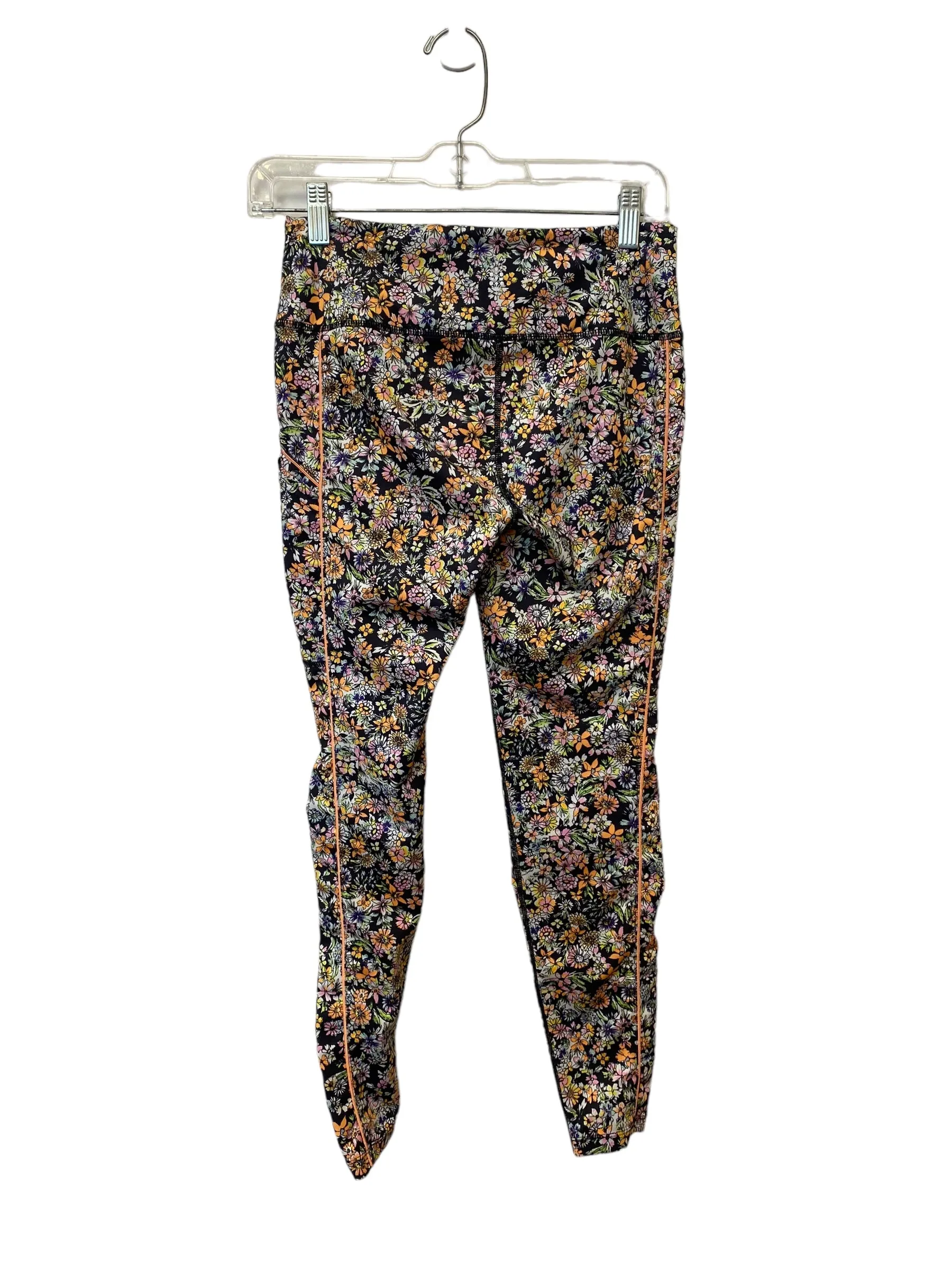 Athletic Leggings By Free People In Floral Print, Size: S