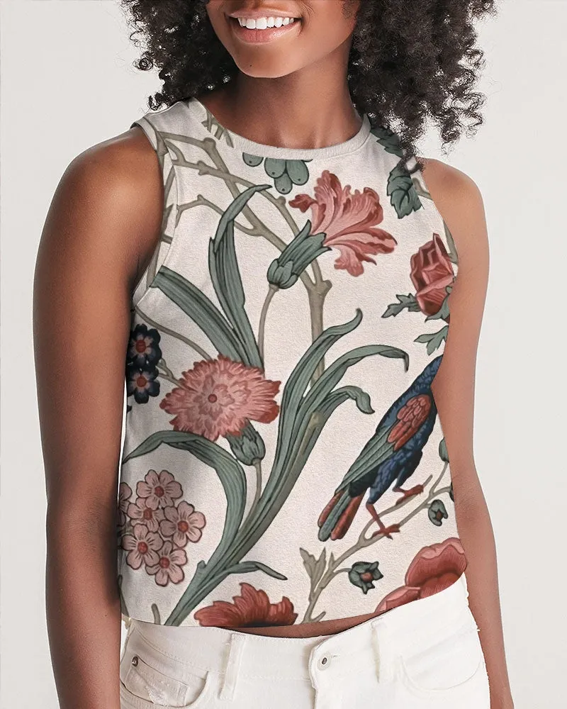 Bird on the Vine Women's Cropped Tank