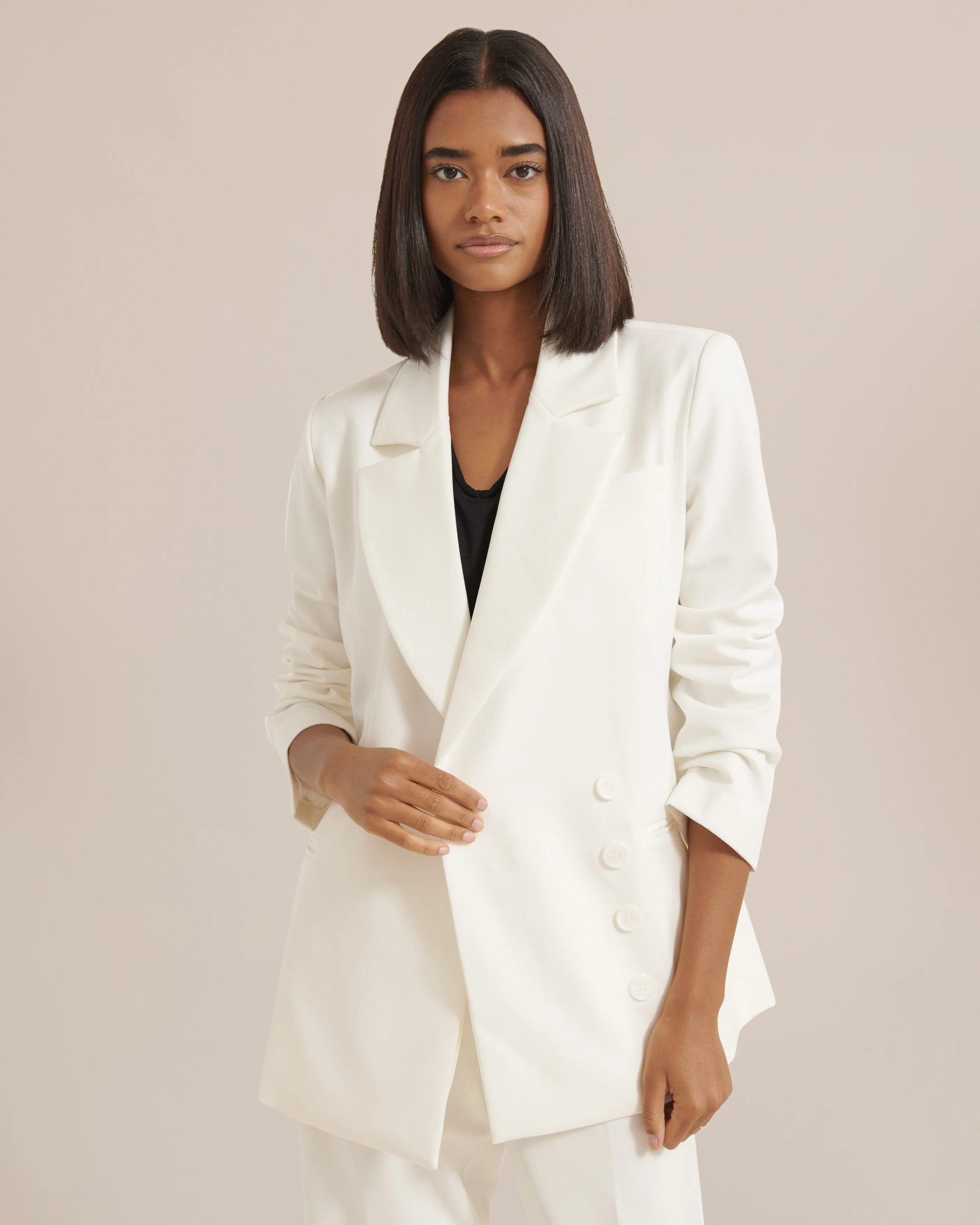 Blair Tie-Front Blazer
