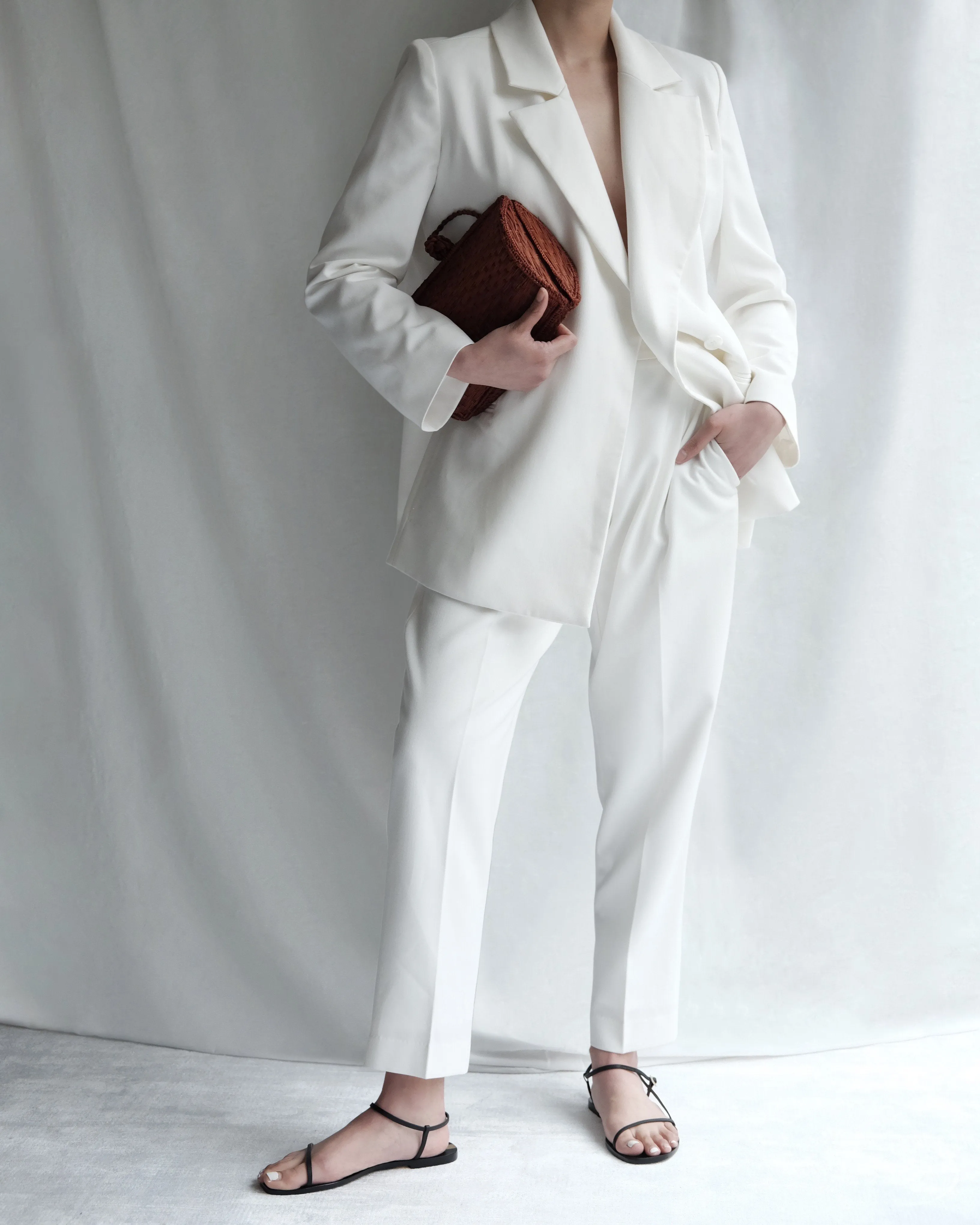 Blair Tie-Front Blazer