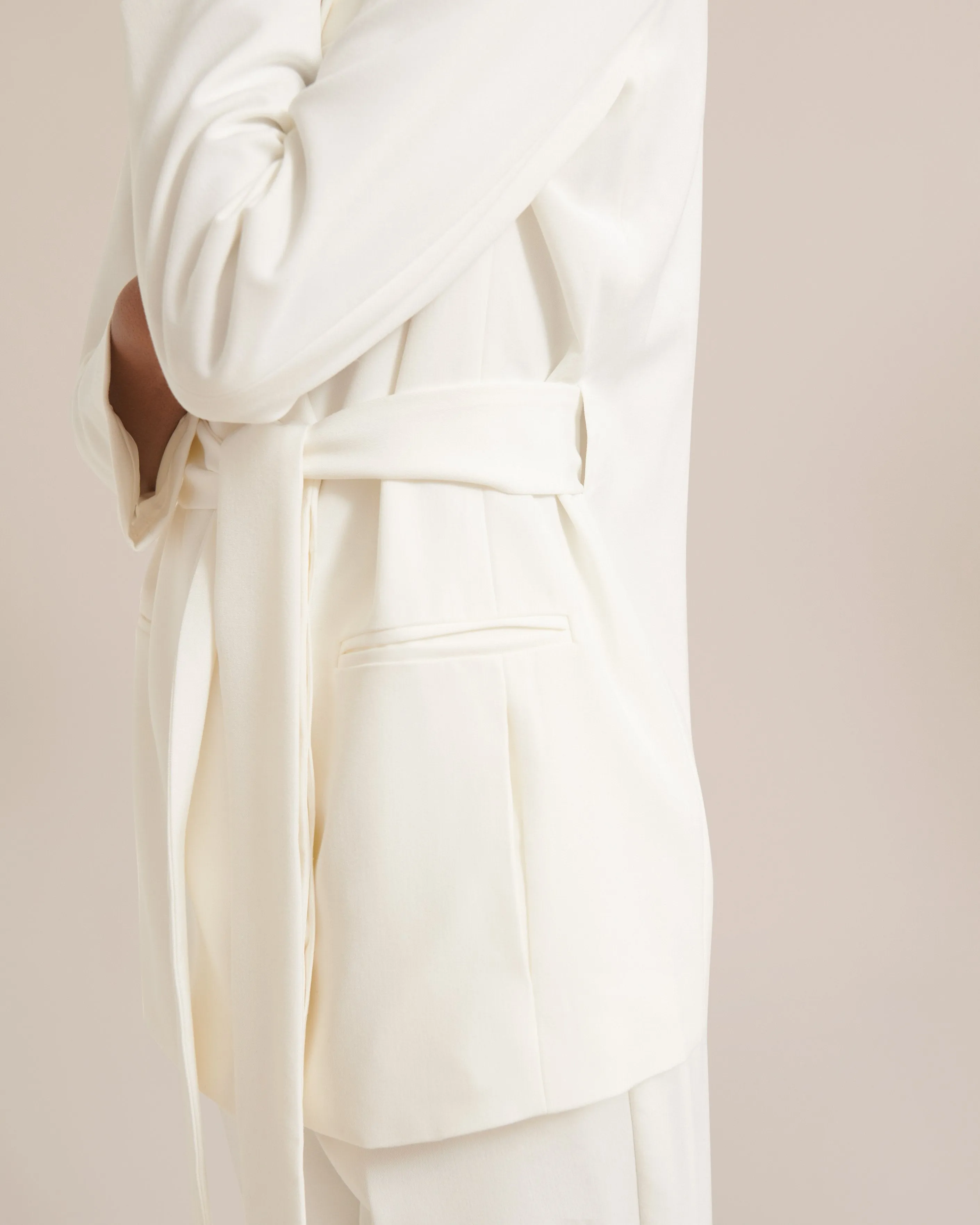 Blair Tie-Front Blazer