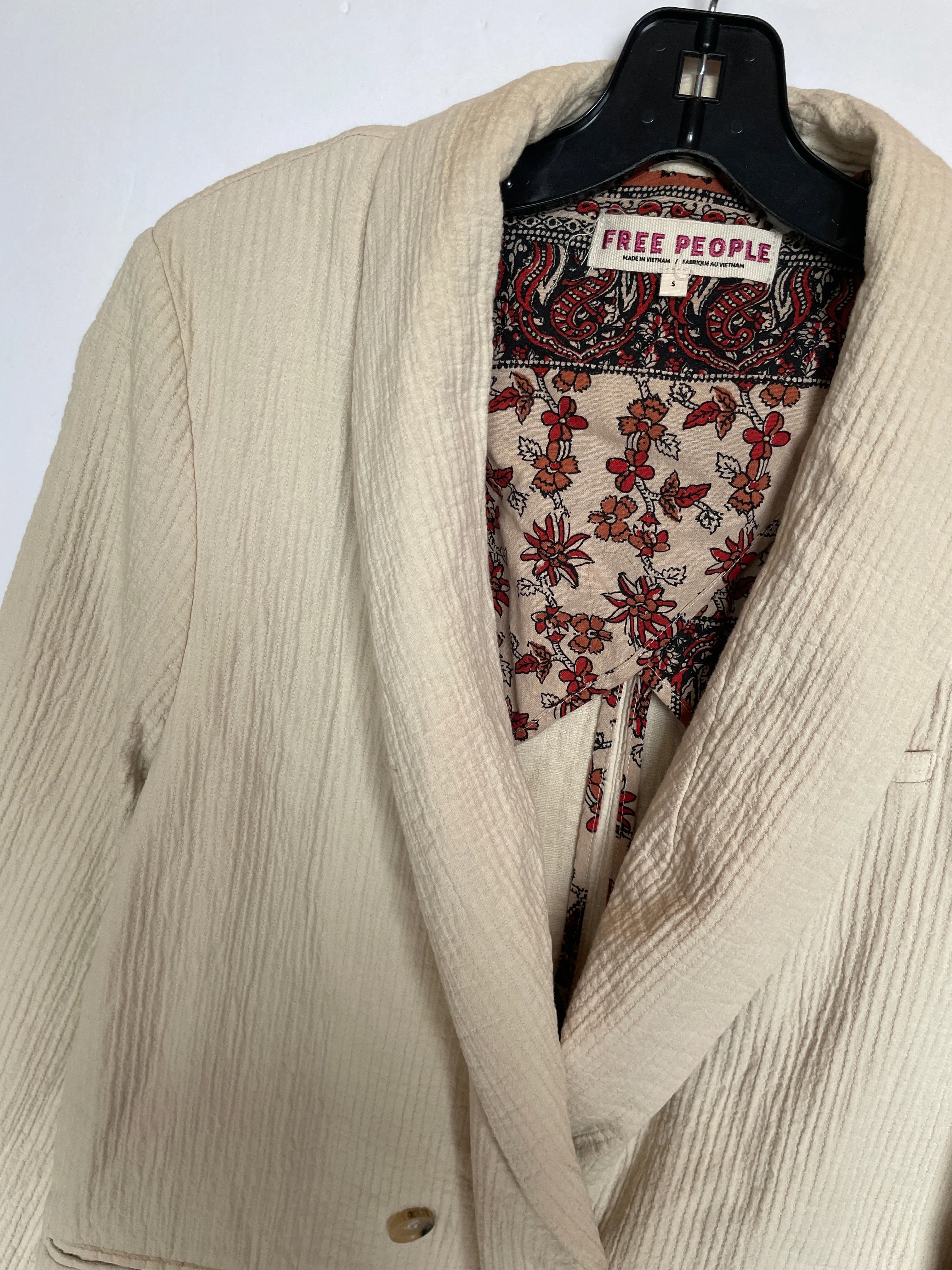 Blazer By Free People In Beige, Size: S