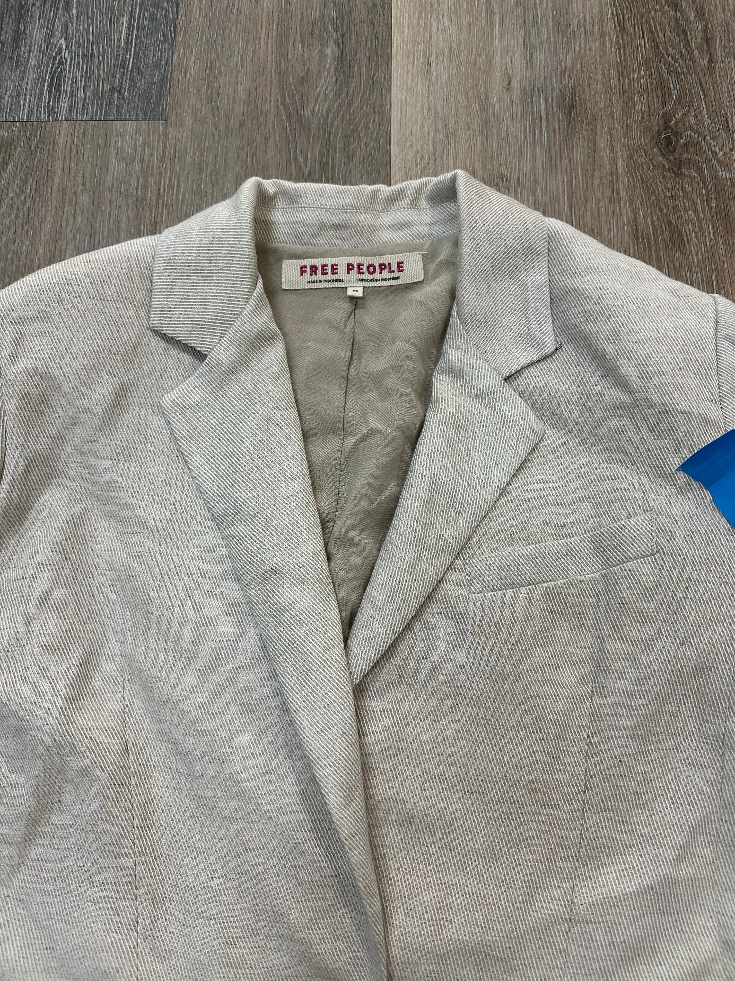 Blazer By Free People In Cream, Size: Xs