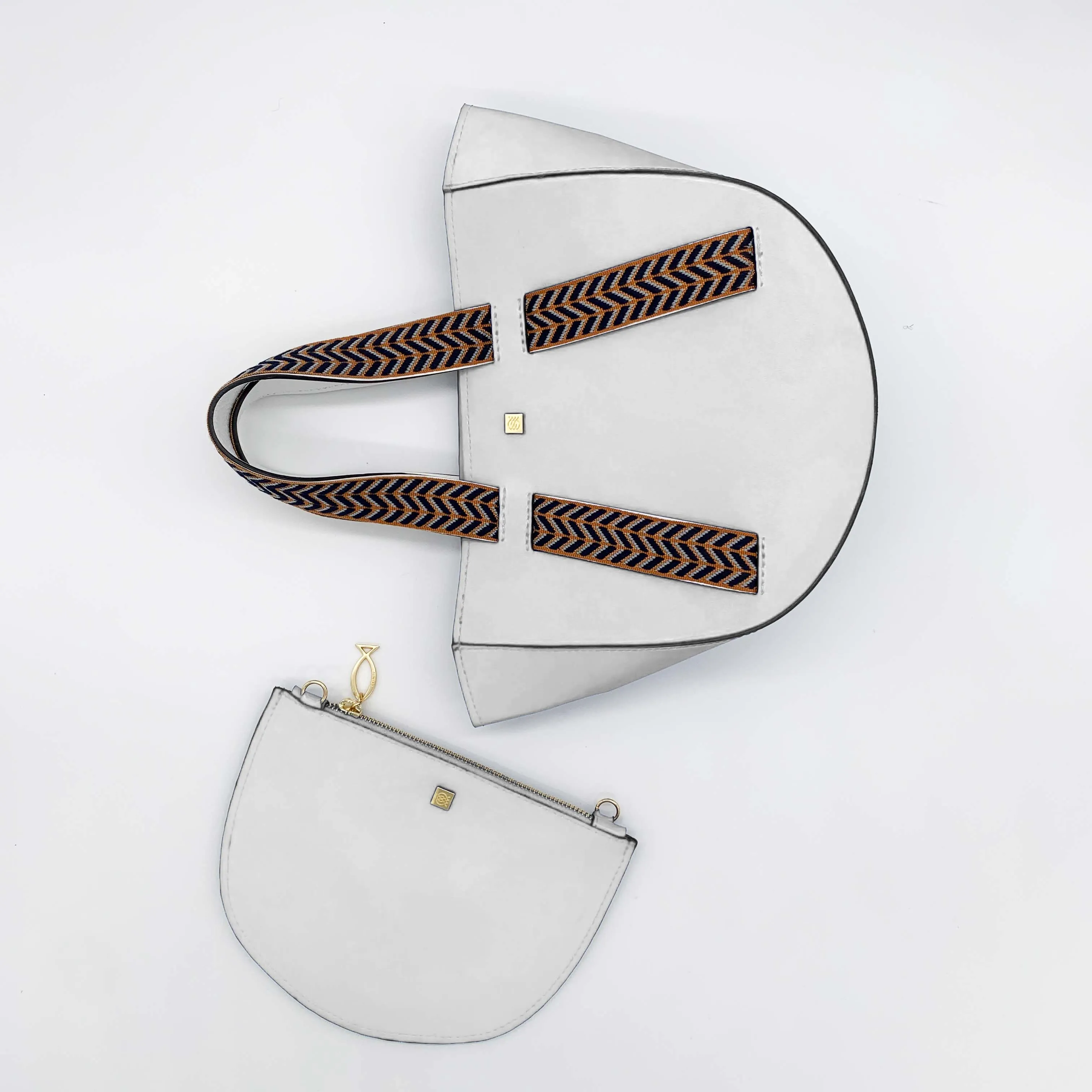 Boho White | Crossbody Bag