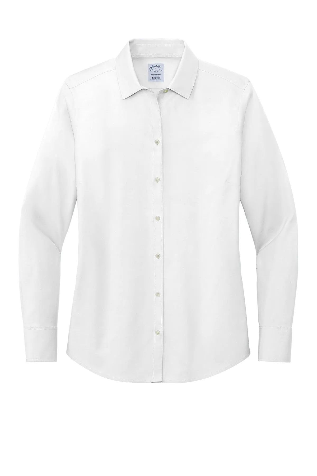 Brooks Brothers Women's Wrinkle-Free Stretch Pinpoint Shirt. BB18001