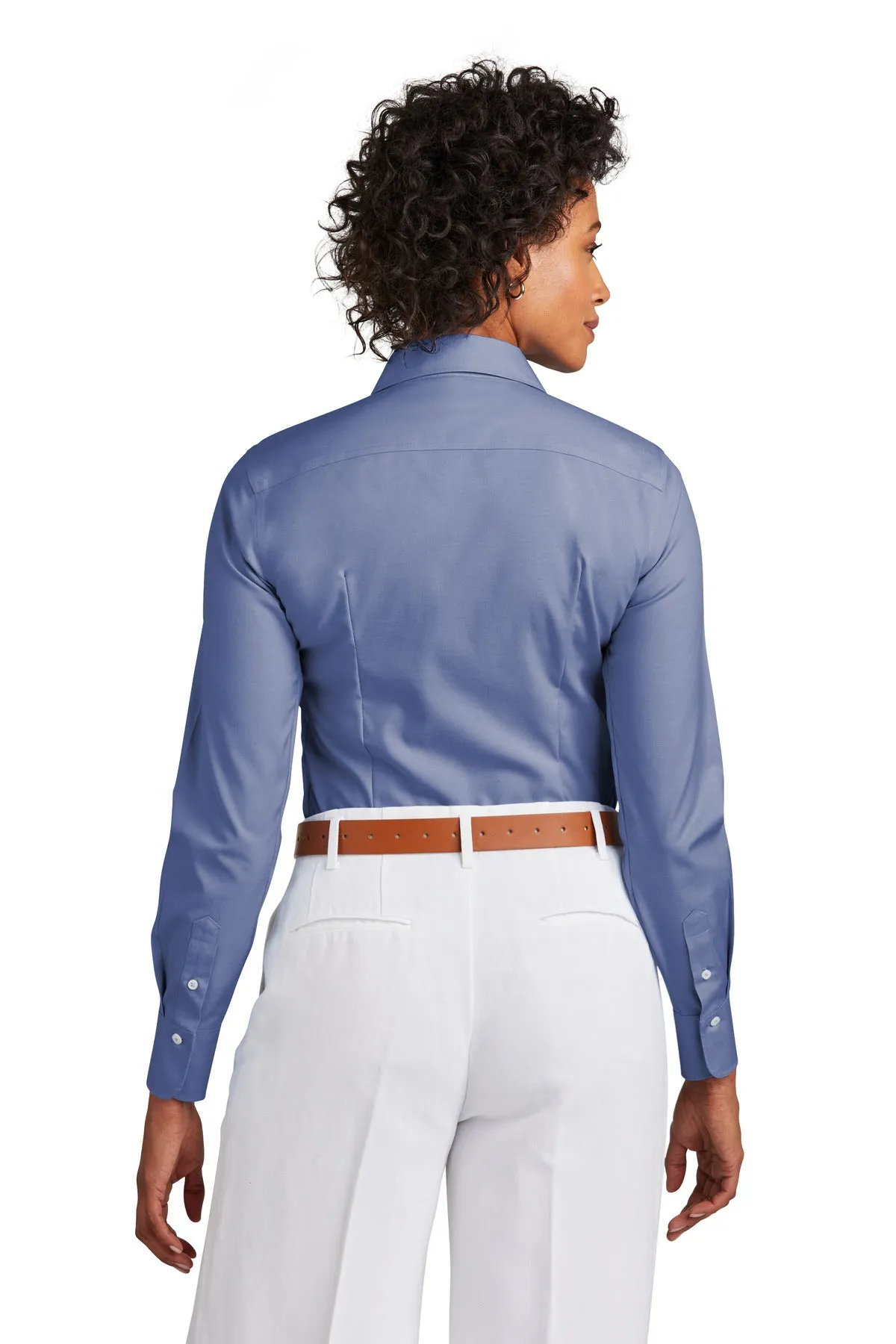 Brooks Brothers Women's Wrinkle-Free Stretch Pinpoint Shirt. BB18001