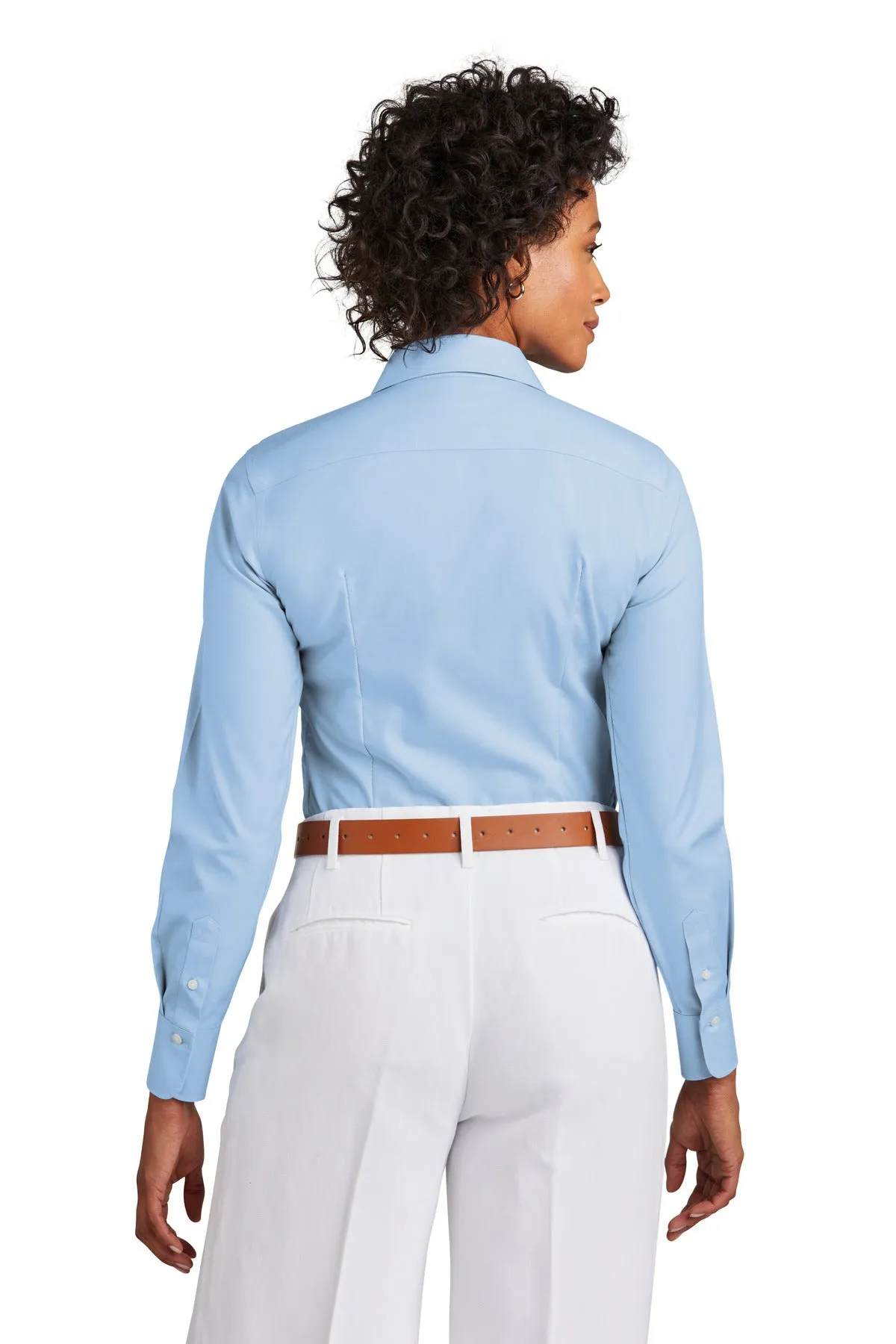 Brooks Brothers Women's Wrinkle-Free Stretch Pinpoint Shirt. BB18001
