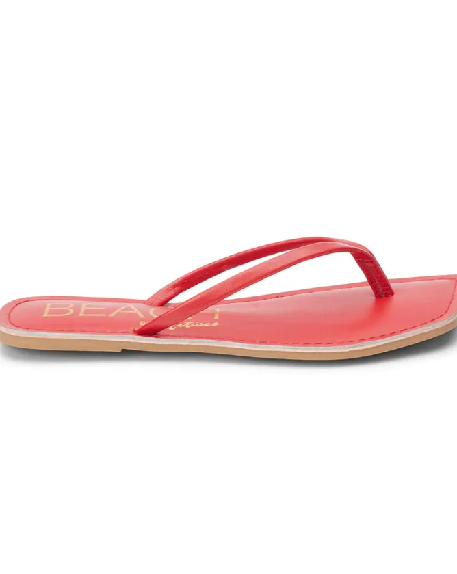 Bungalow Sandal in Red