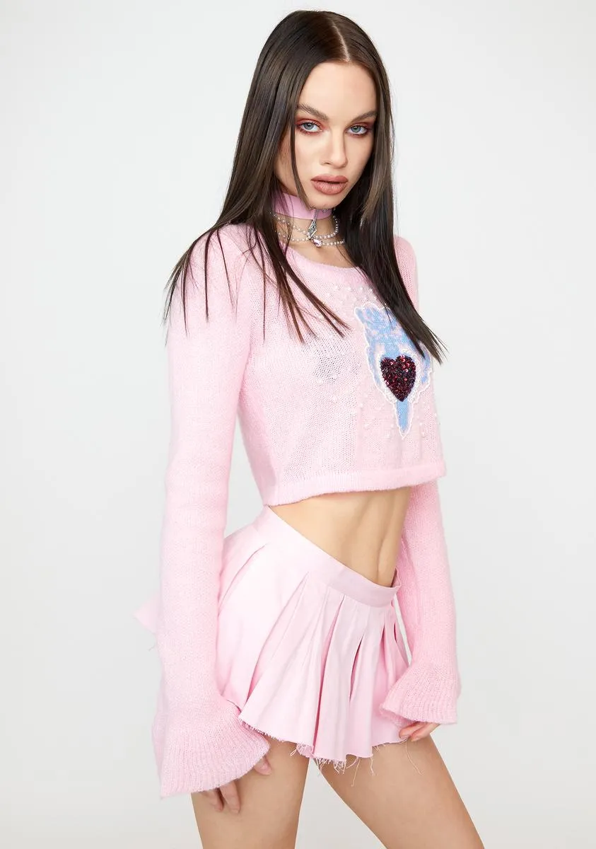 Call The Angels Embellished Sweater