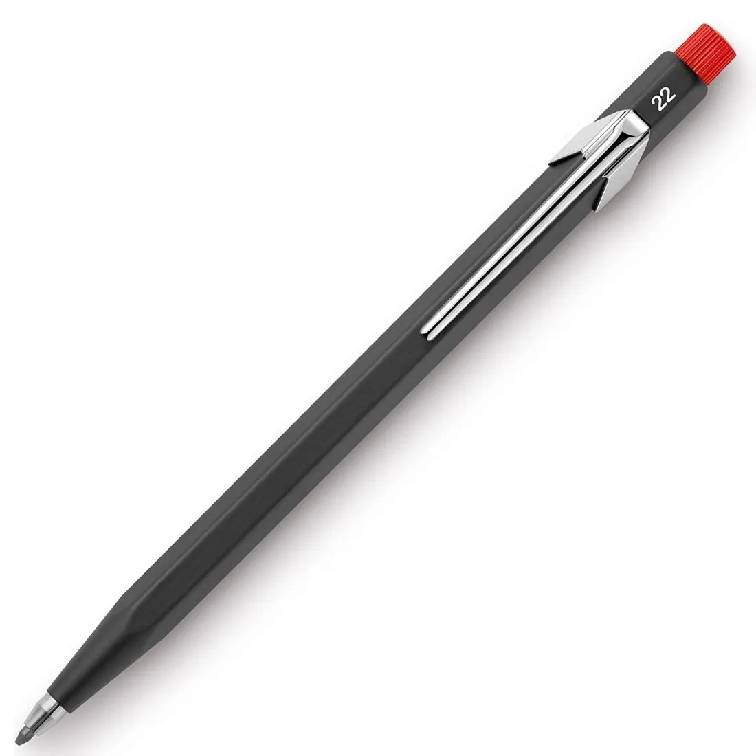 Caran d'ache Fixpencil Black 2 MM With Sharpener in the Push Button