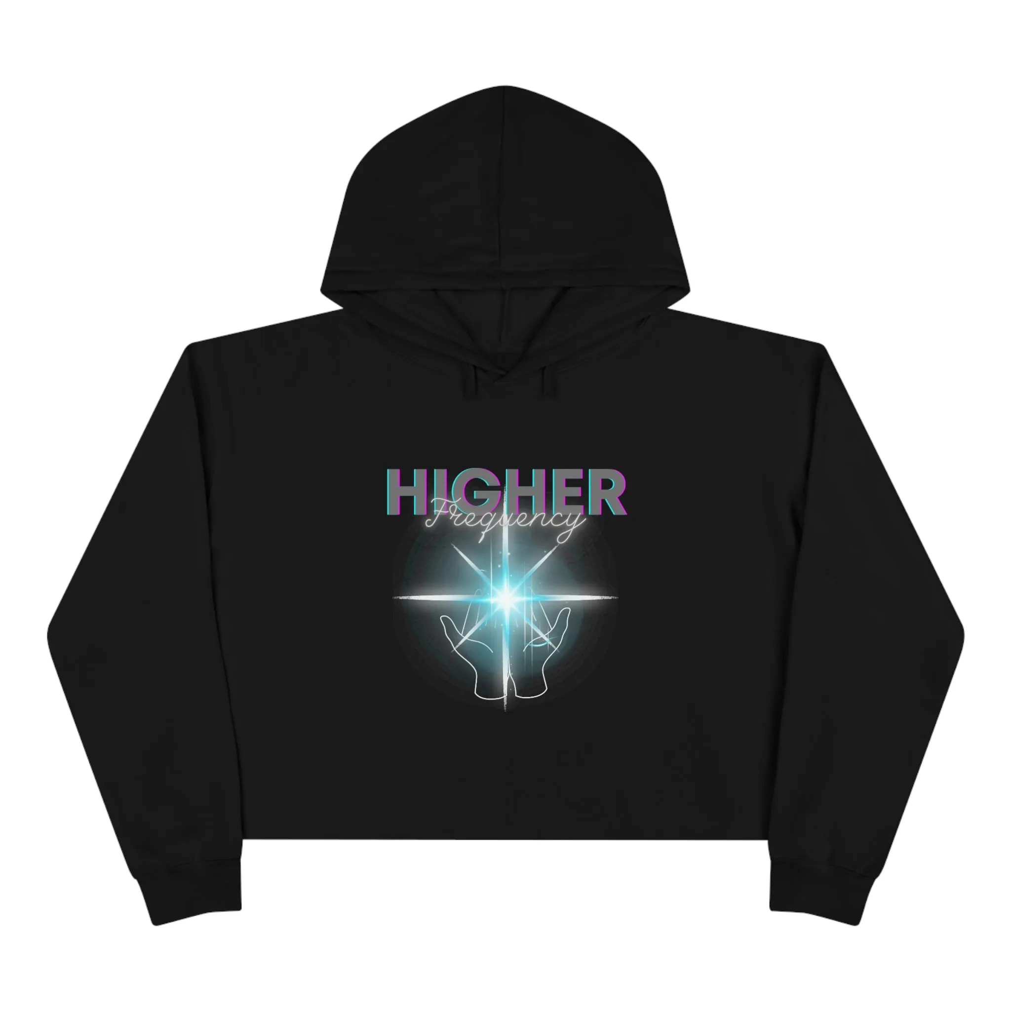 Crop Hoodie "Higher Frequency"