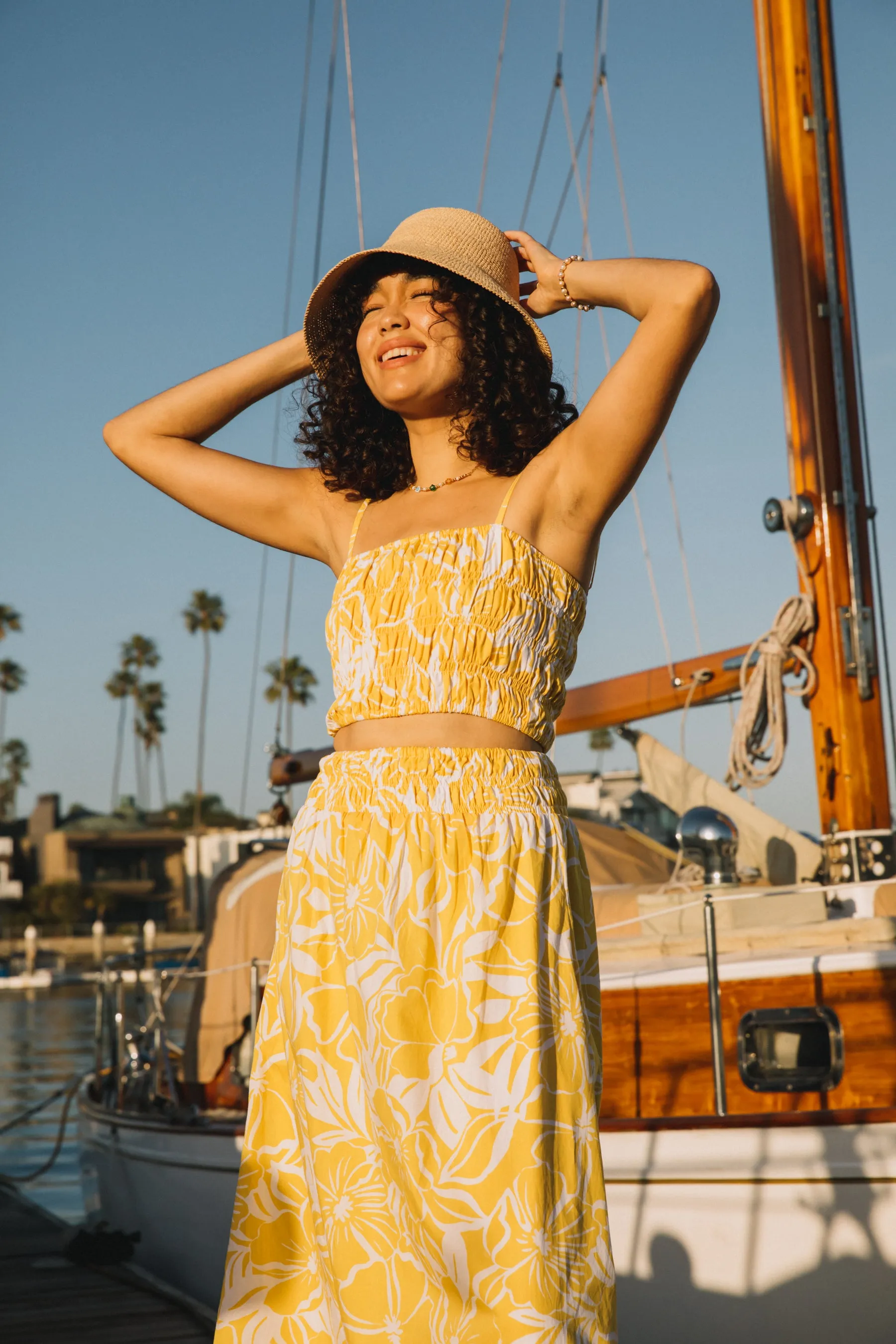 El Marsa Floral Liya Top