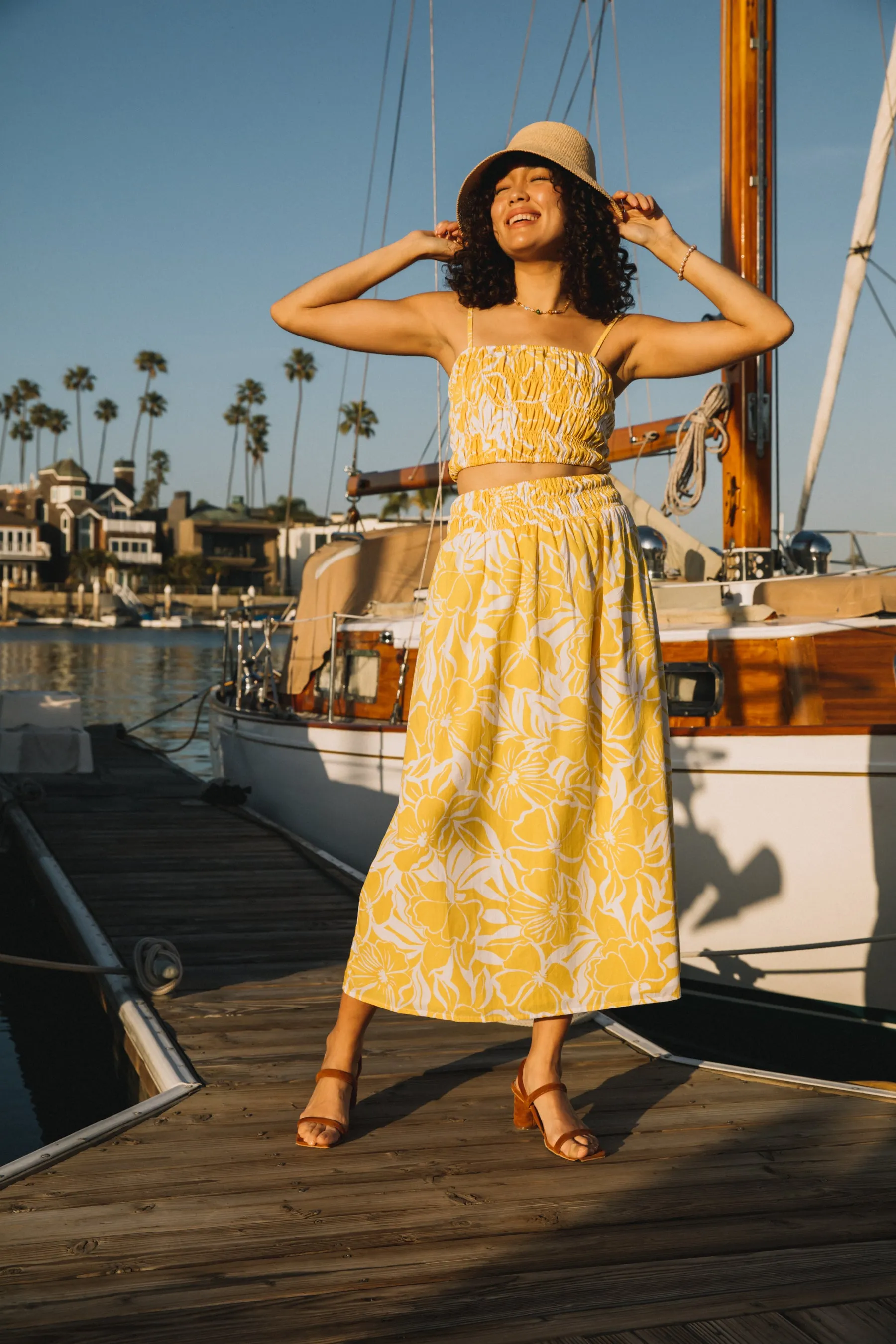 El Marsa Floral Liya Top