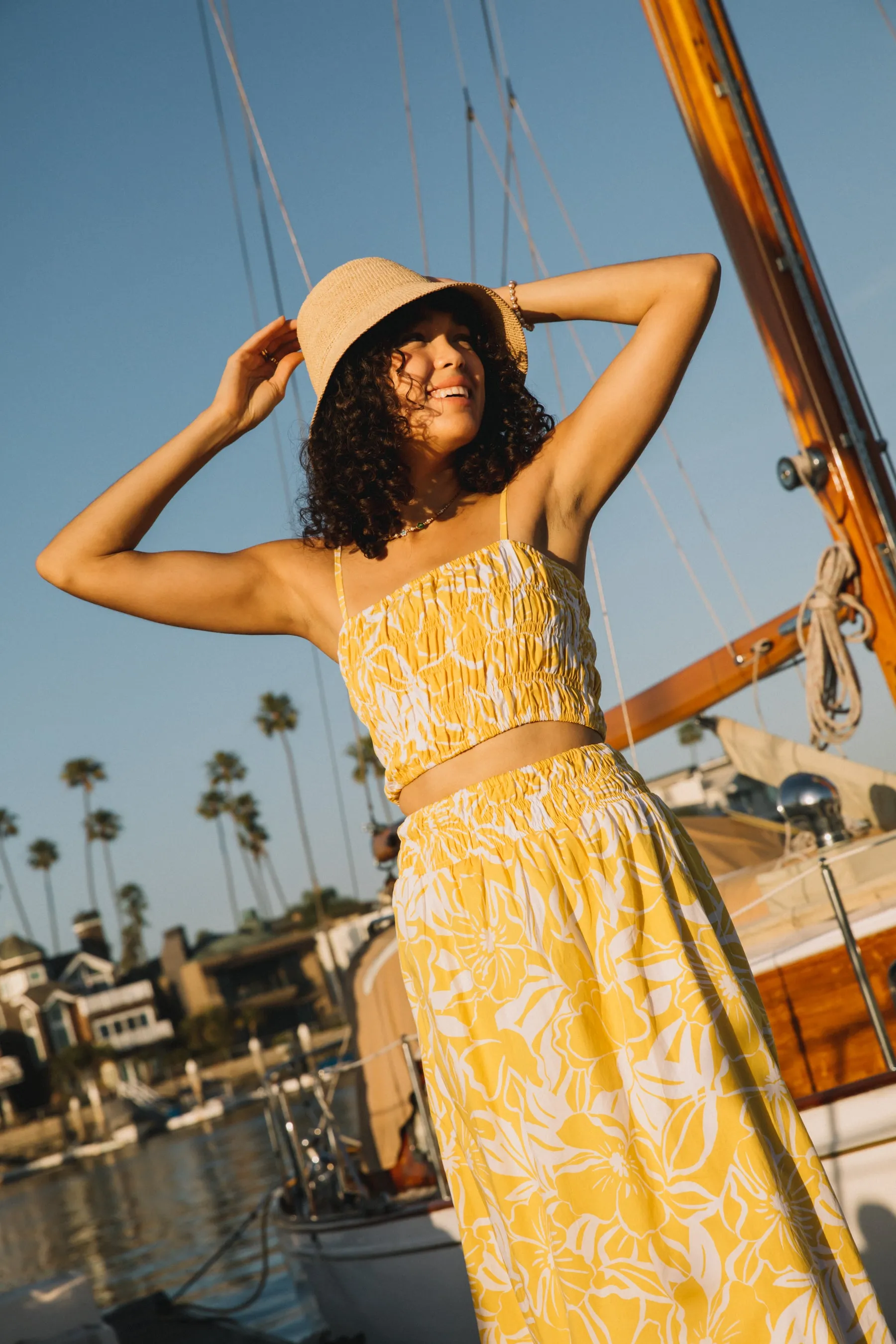 El Marsa Floral Liya Top