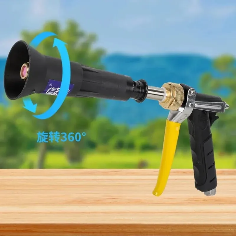 High Pressure Atomising Sprayer with Windproof Water Garden Hose Nozzle