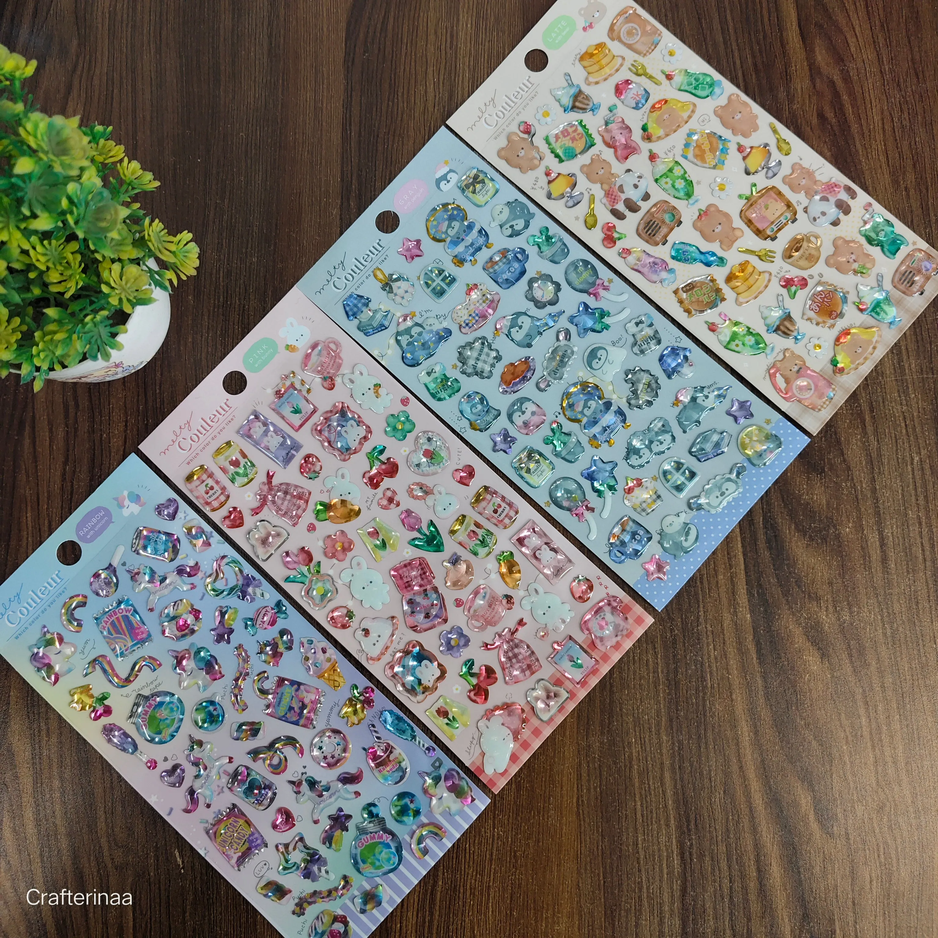 Holographic stickers |3d holographic decorative stickers
