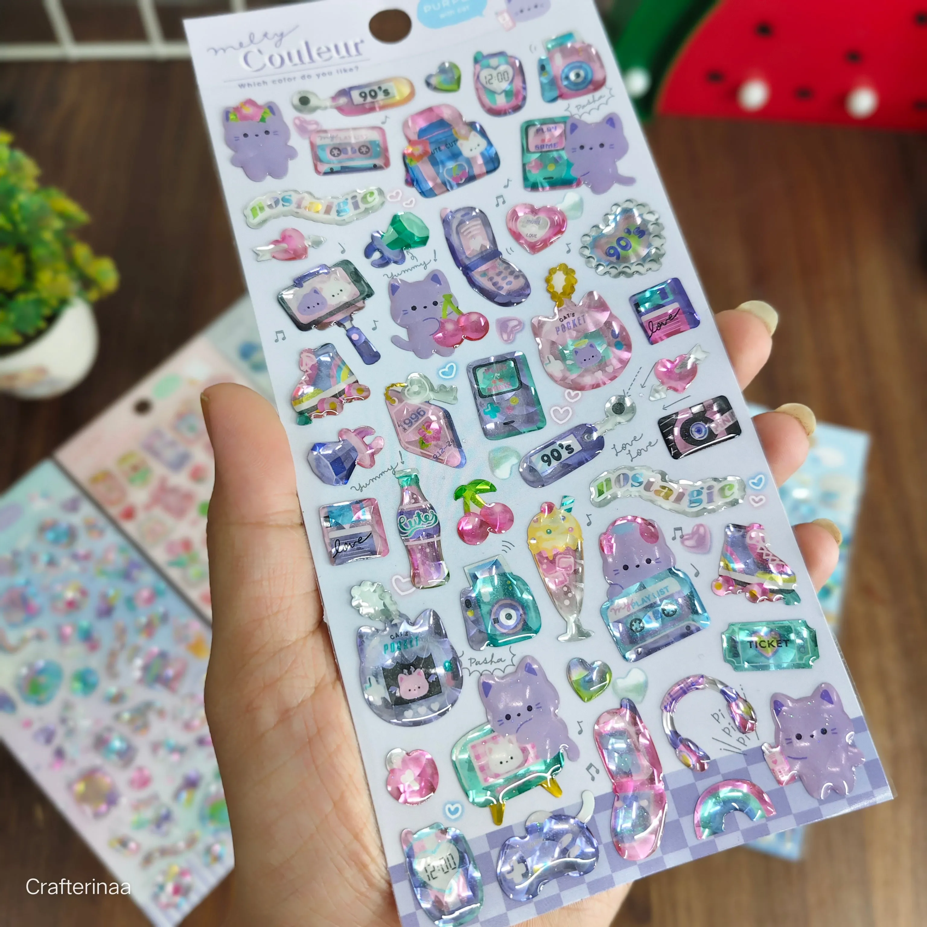 Holographic stickers |3d holographic decorative stickers