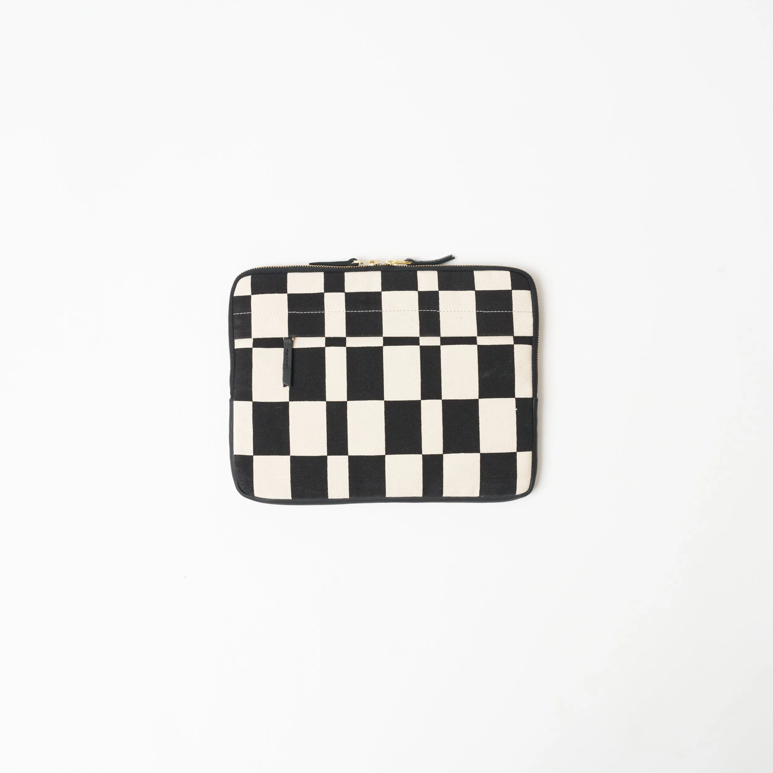 iPad Sleeve - Black Checker