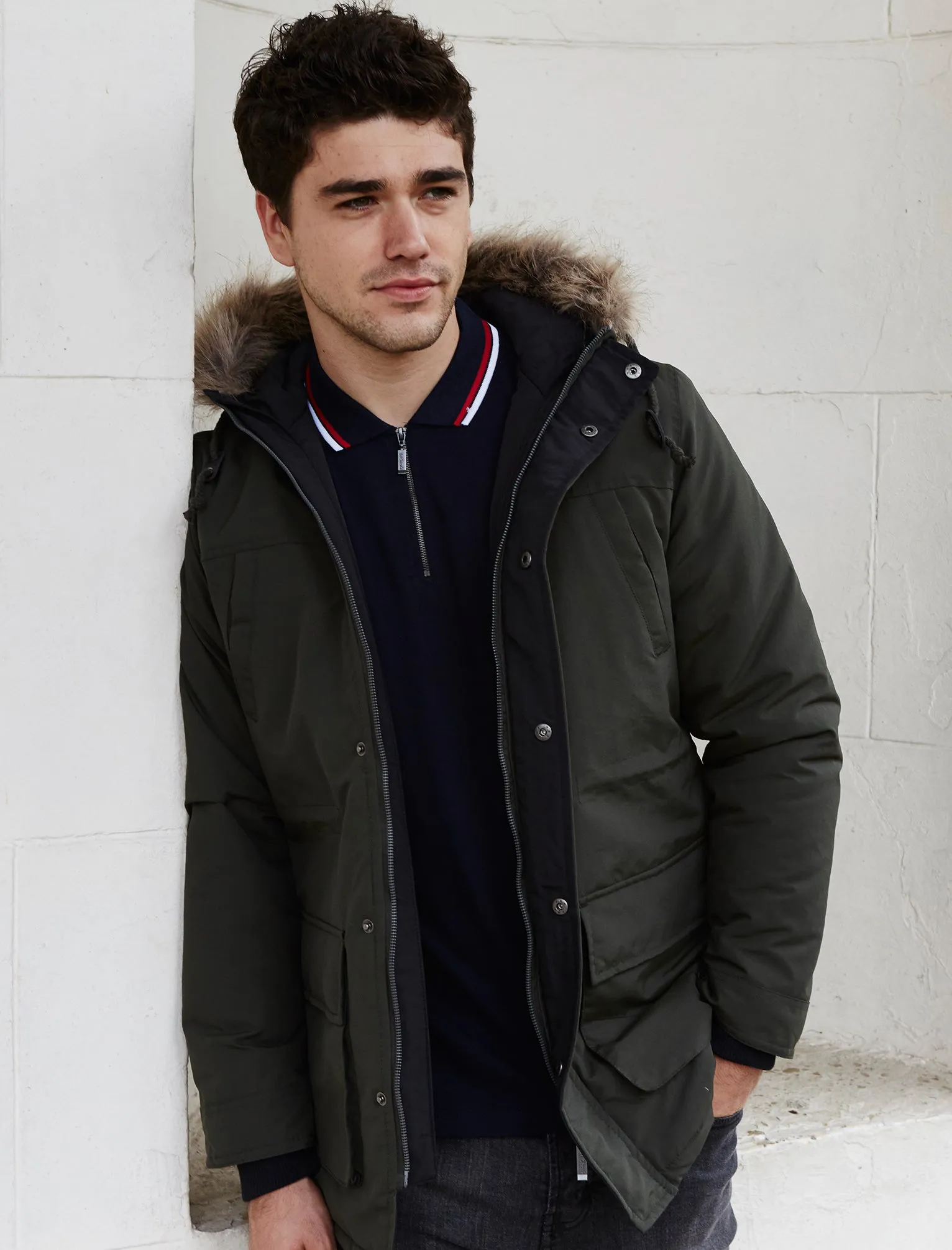 Le Shark Lansdown navy polo shirt
