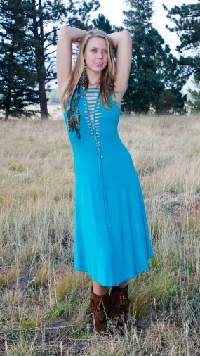 Long Ladderback Dress