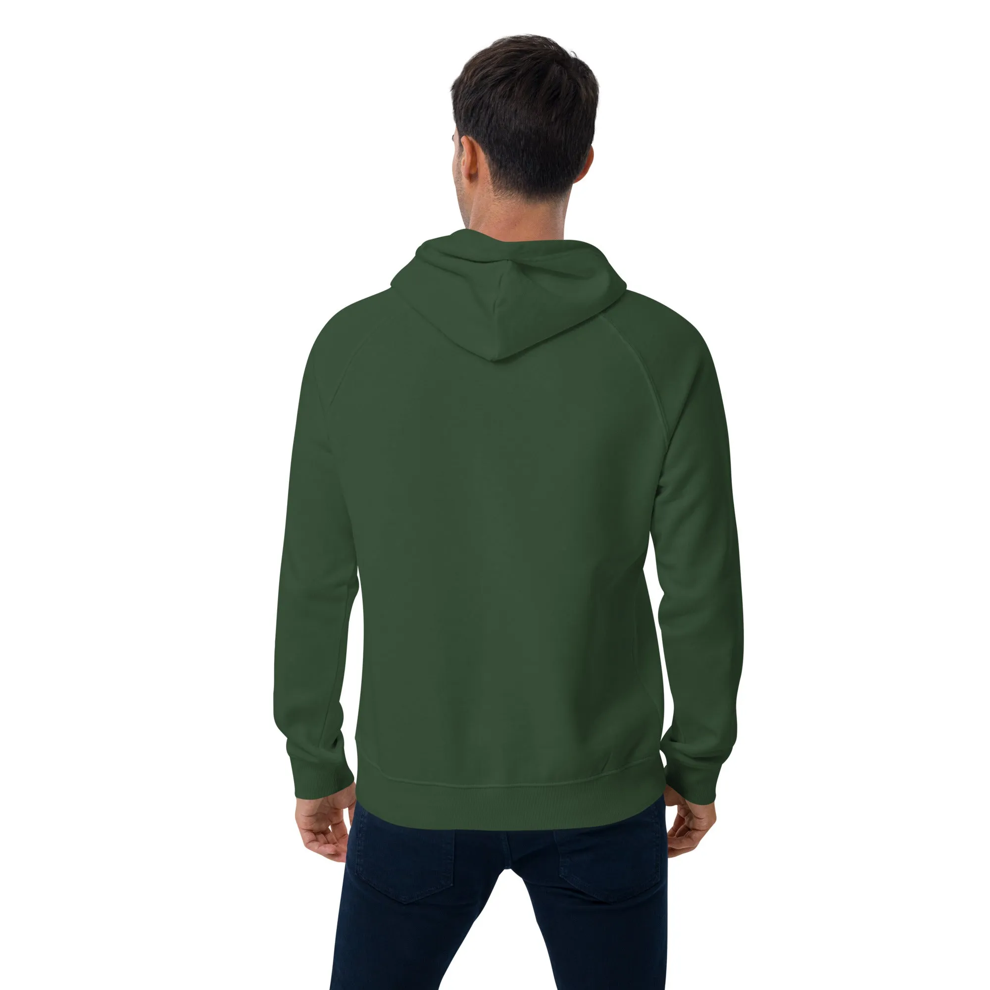 Lord Give Thanks Graphic Men Eco Raglan Hoodie