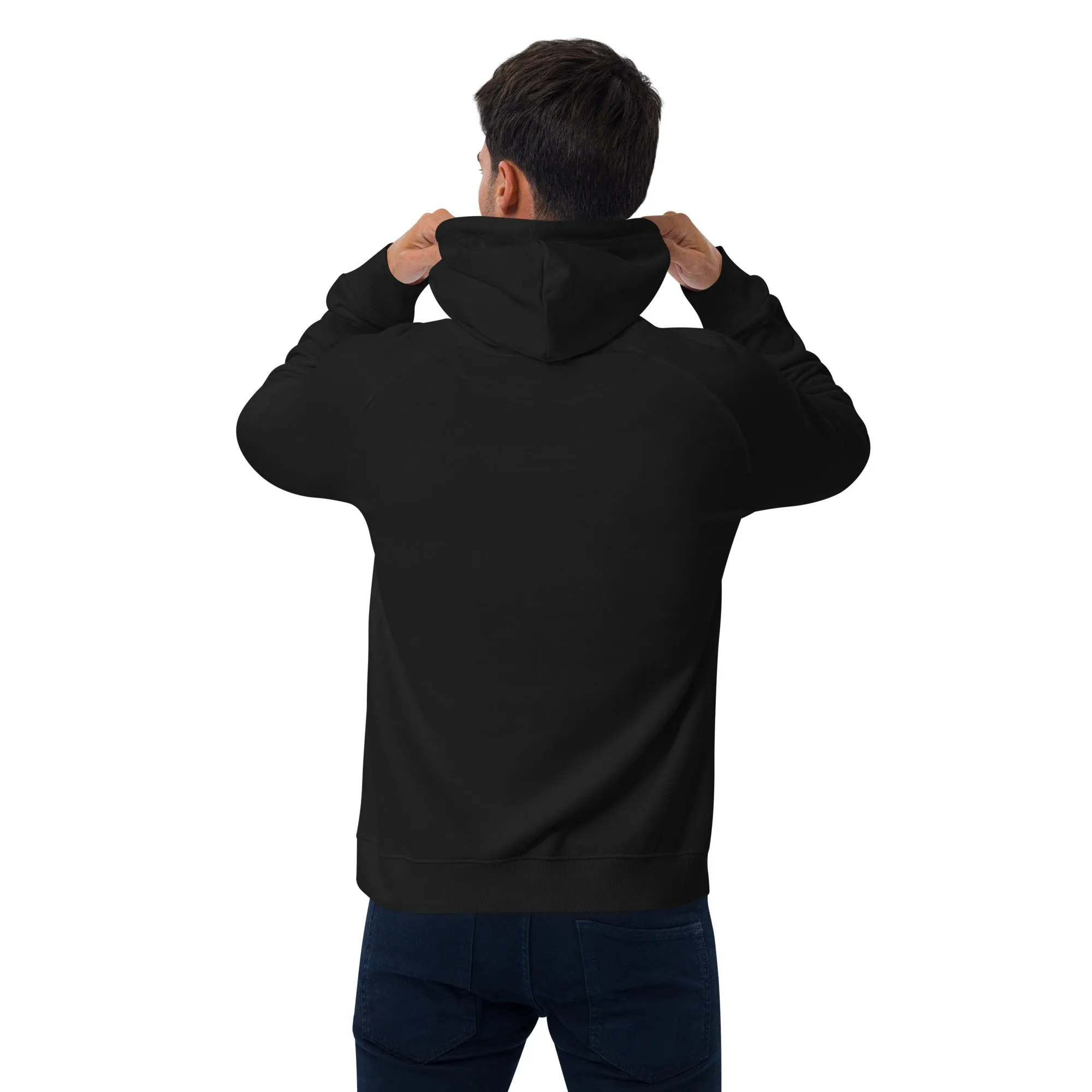 Lord Give Thanks Graphic Men Eco Raglan Hoodie
