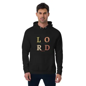 Lord Give Thanks Graphic Men Eco Raglan Hoodie