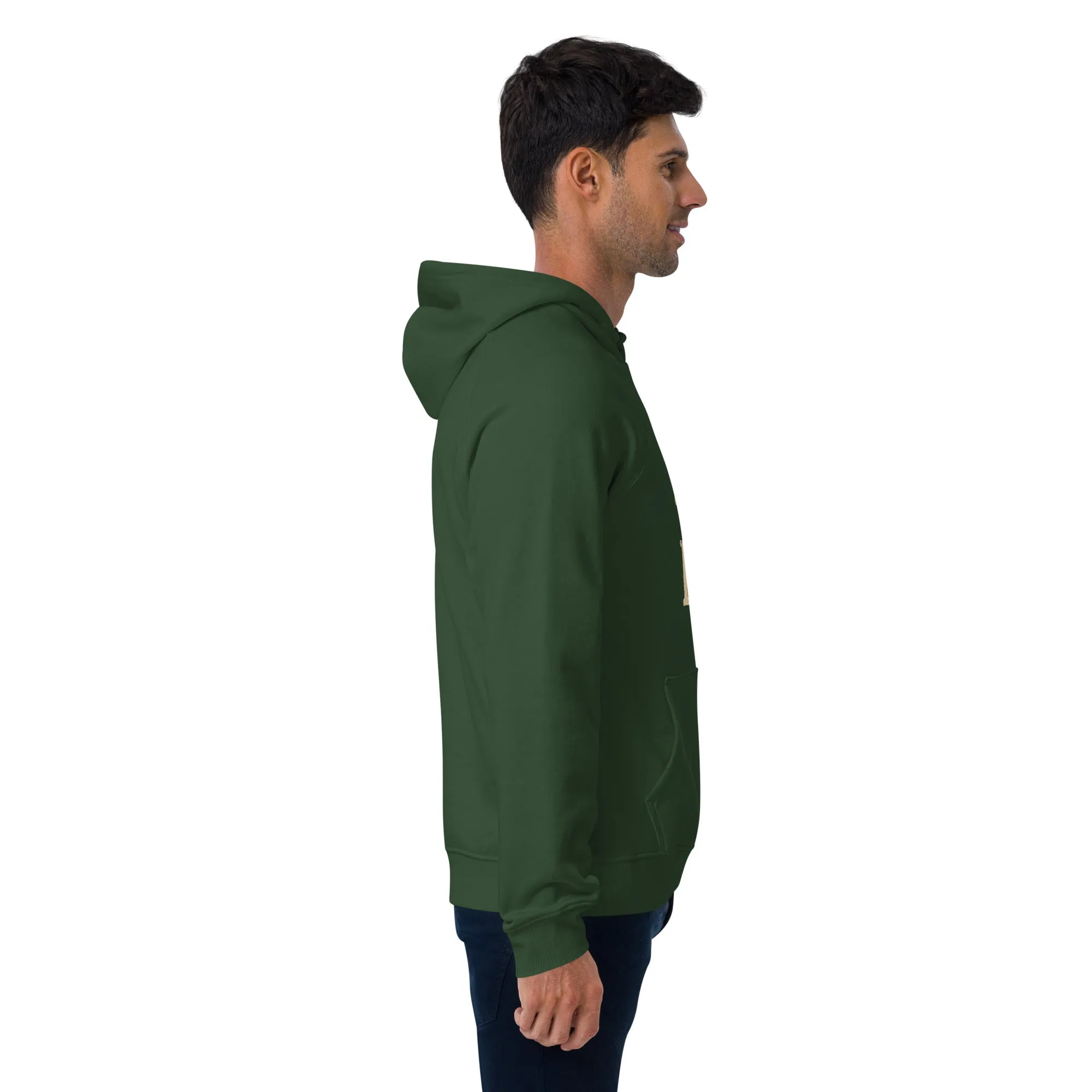 Lord Give Thanks Graphic Men Eco Raglan Hoodie