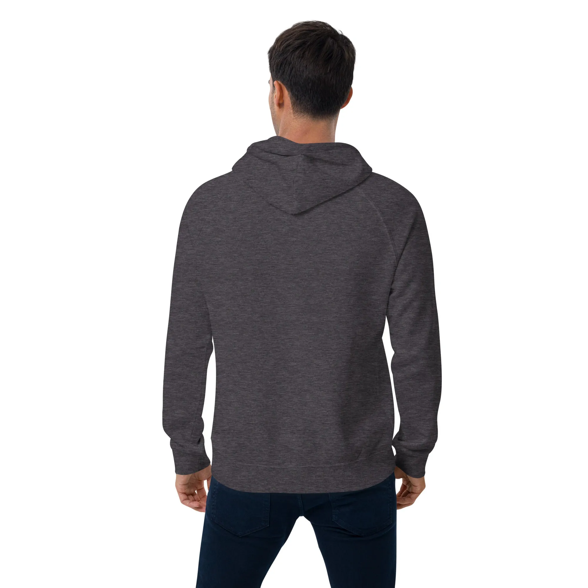Lord Give Thanks Graphic Men Eco Raglan Hoodie