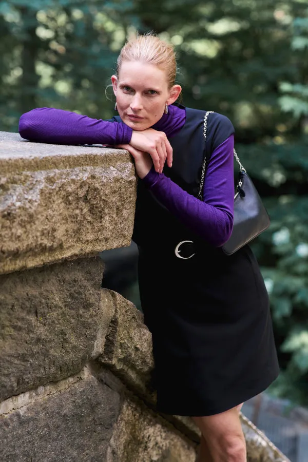 Maaza Dress - OrigamiTech :: Black