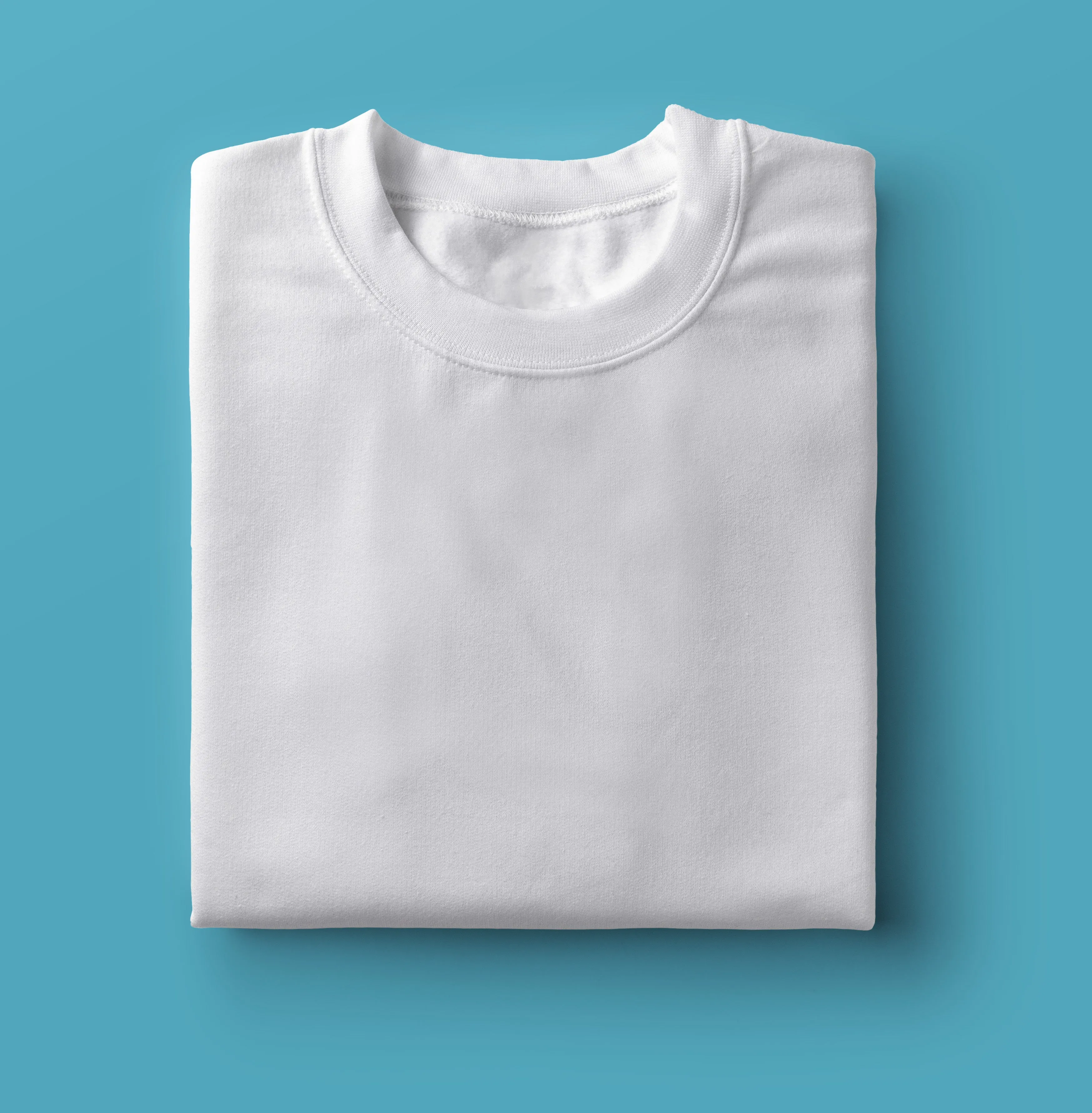 Men's Cotton Minimalist Half Sleeves T-shirt (White)