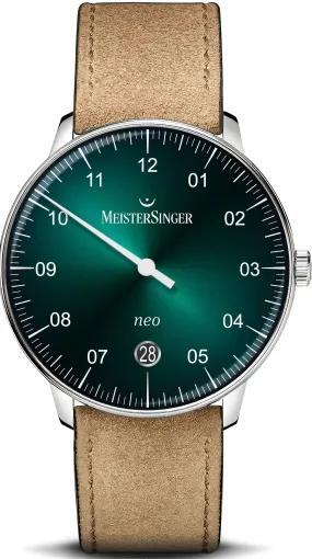 MS Watch Neo 36 Green Sunburst
