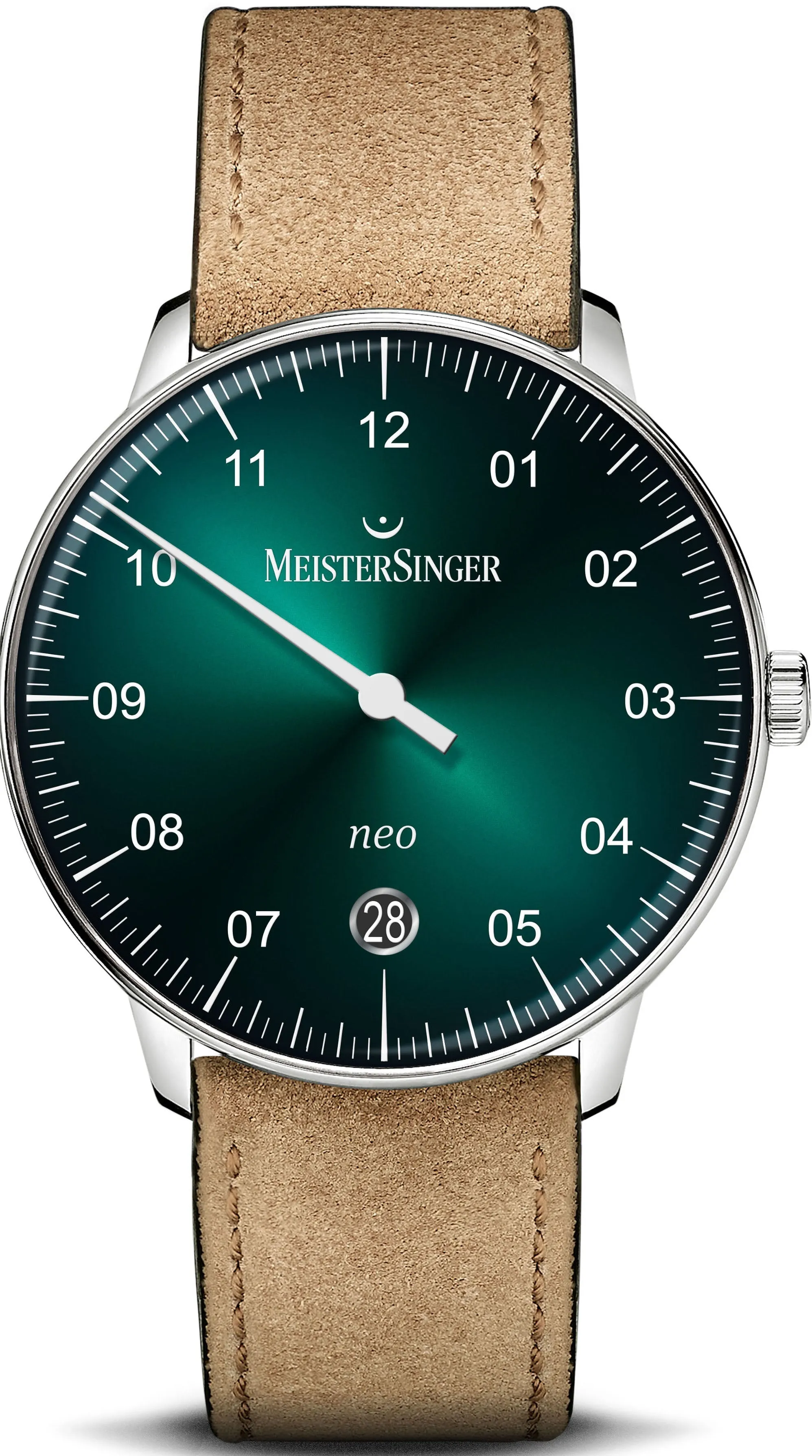 MS Watch Neo 36 Green Sunburst