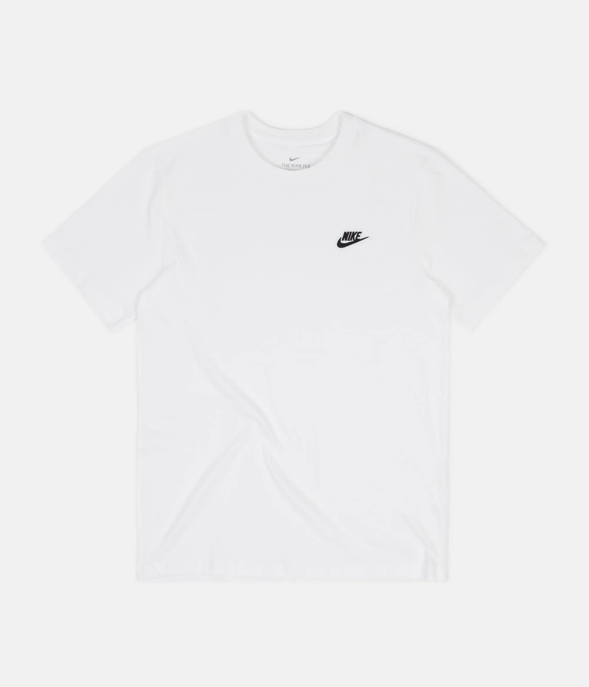 Nike Club T-Shirt - White / Black