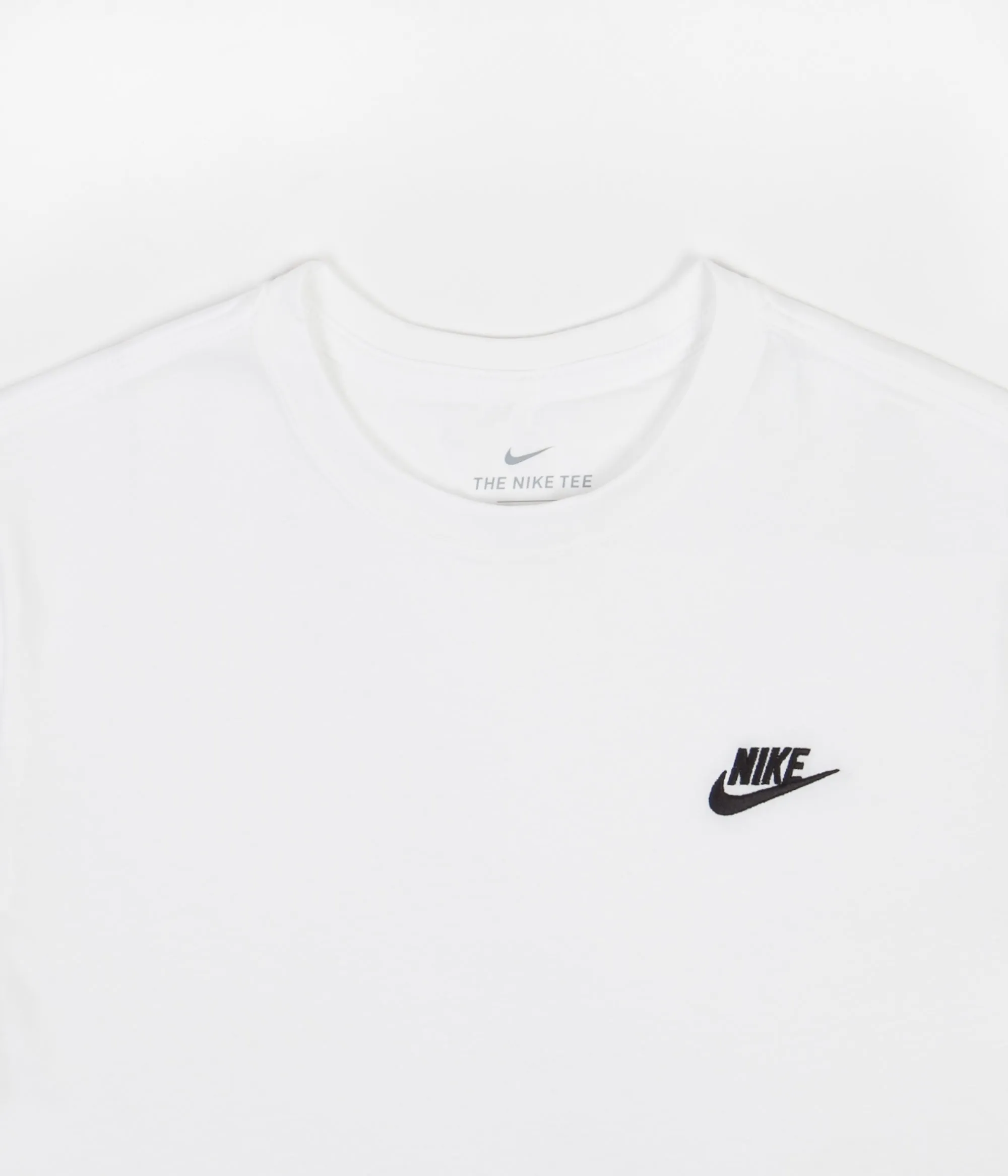 Nike Club T-Shirt - White / Black