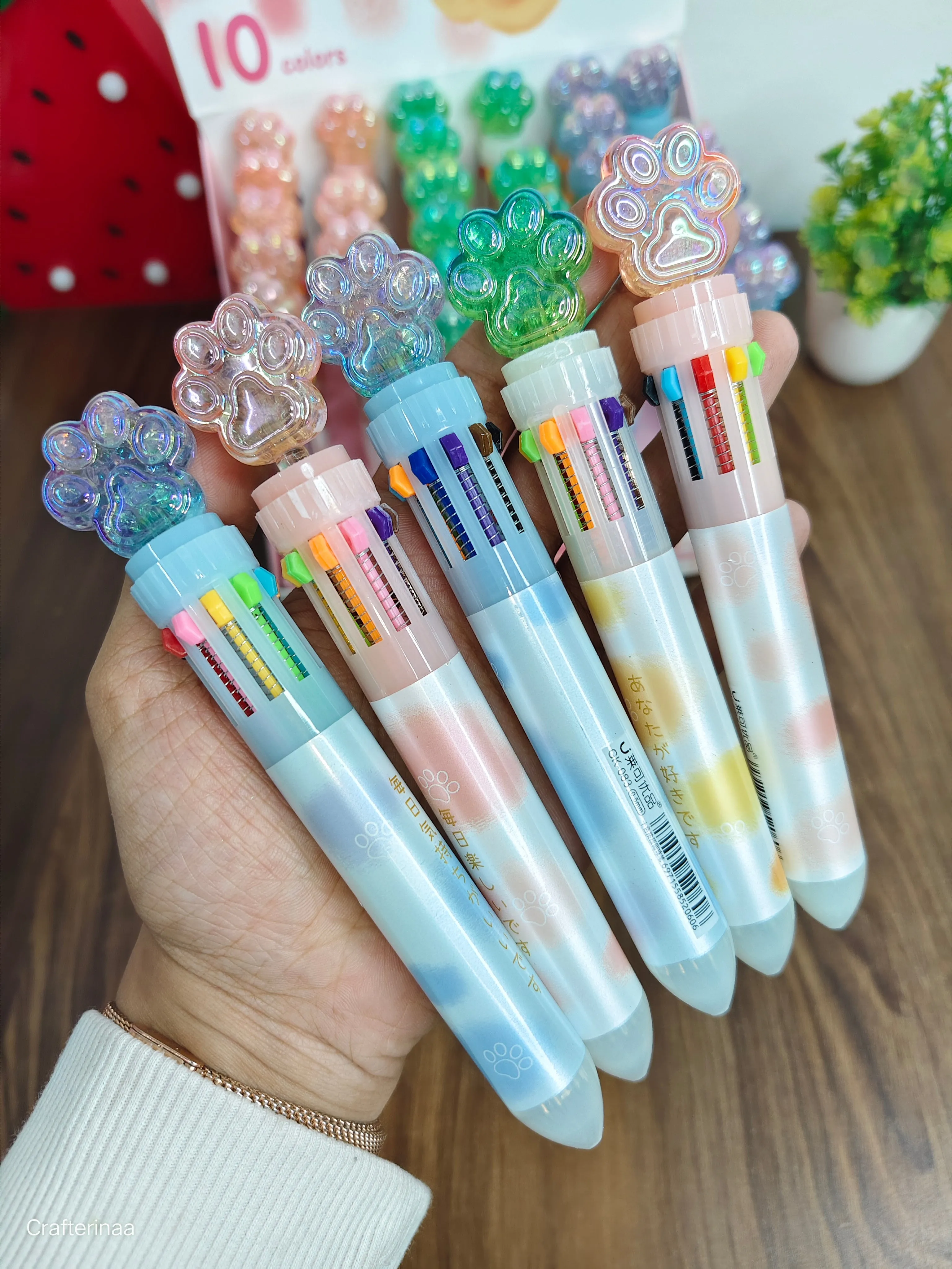 Paw holographic 10 in 1 pens