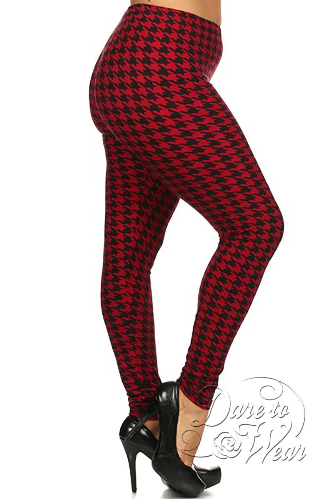 Peached Leggings in Bloodhound