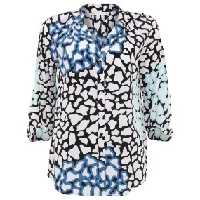 Sadie Blouse - Giraffe Print