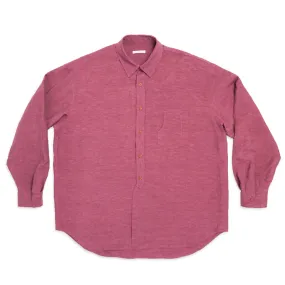 Savant Shirt - Magenta Viscose Linen