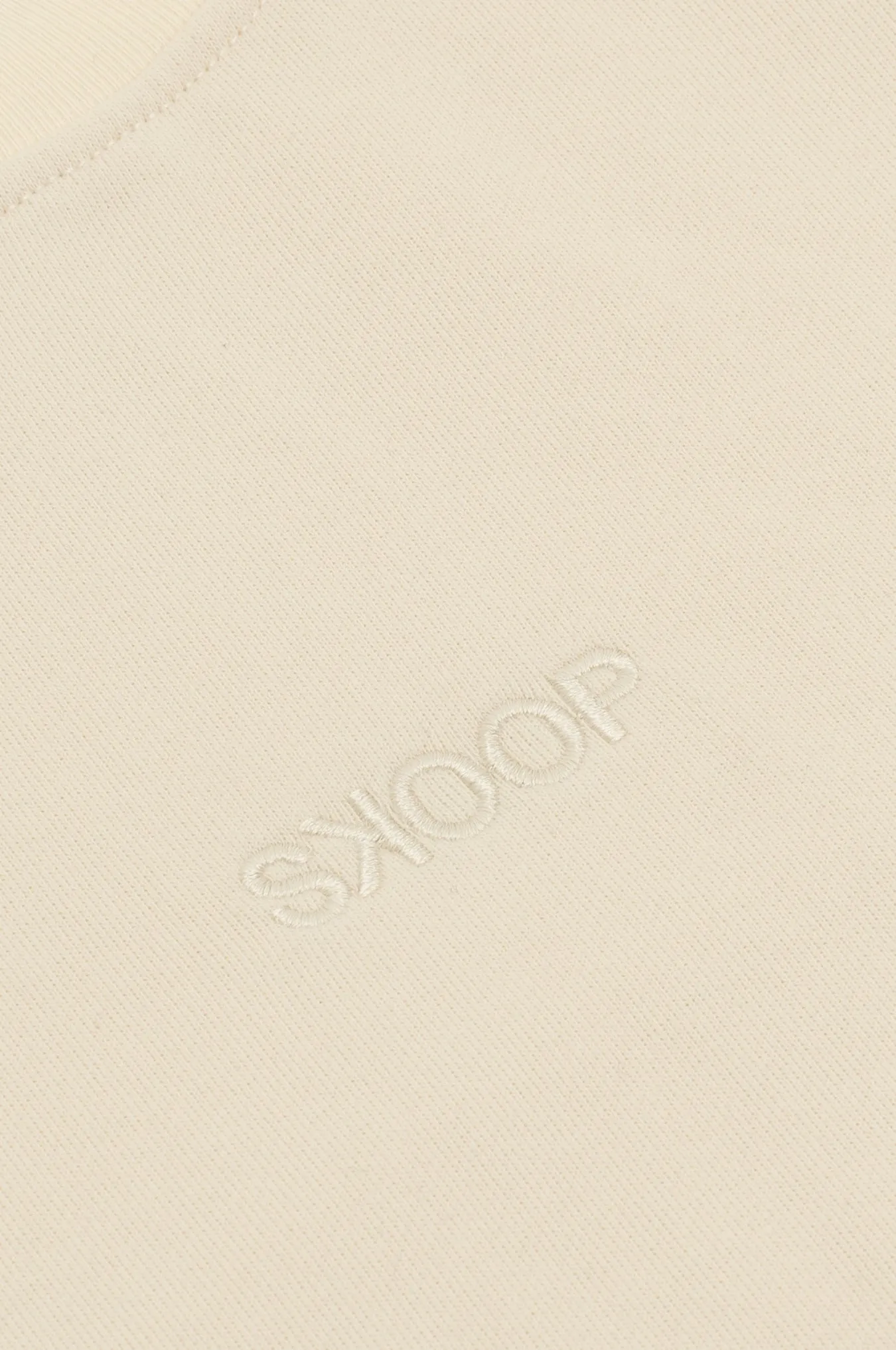 SKOOP® Basiks Mock Neck Shirt Ivory