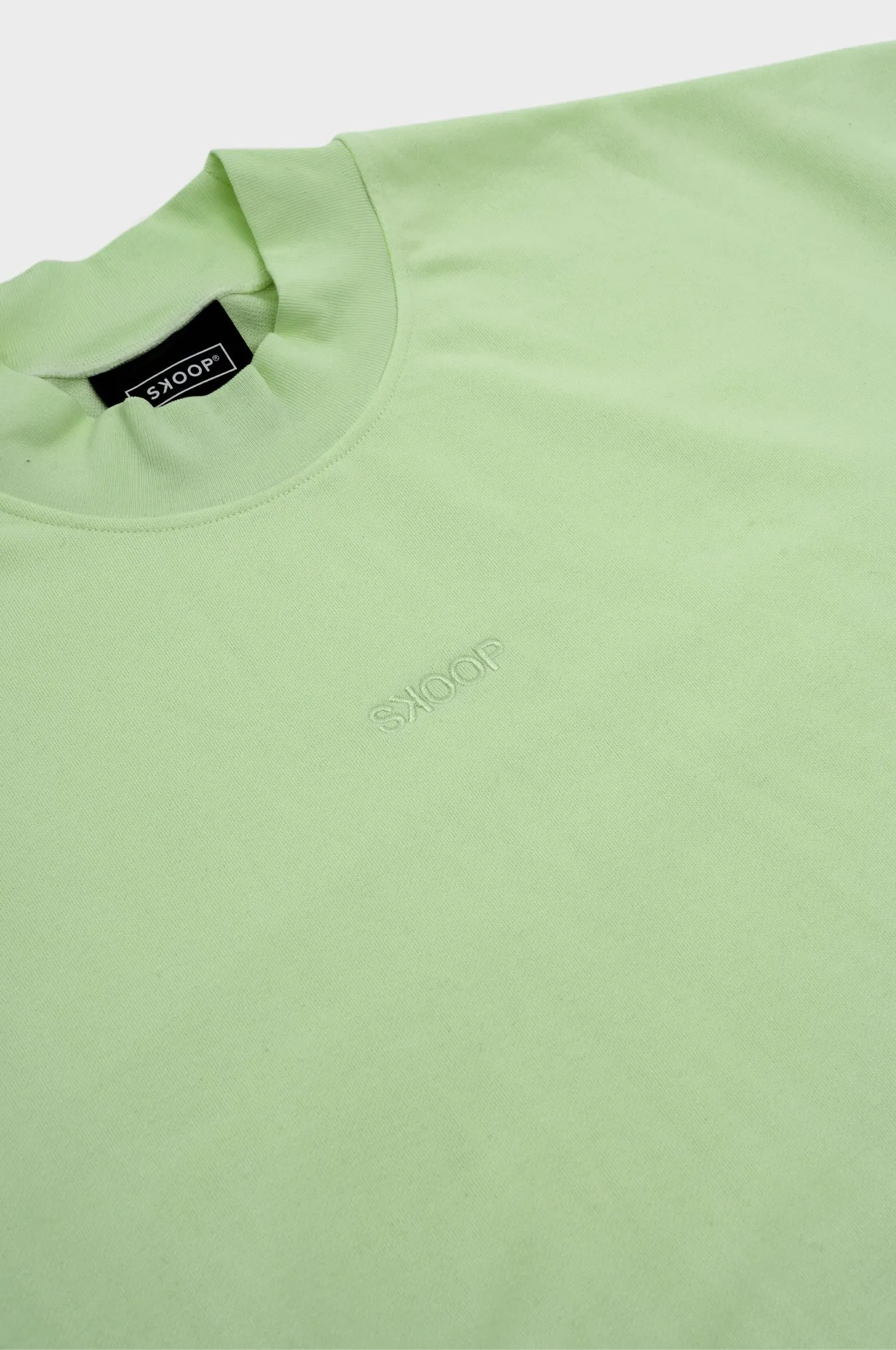 SKOOP® Basiks Mock Neck Shirt Sage