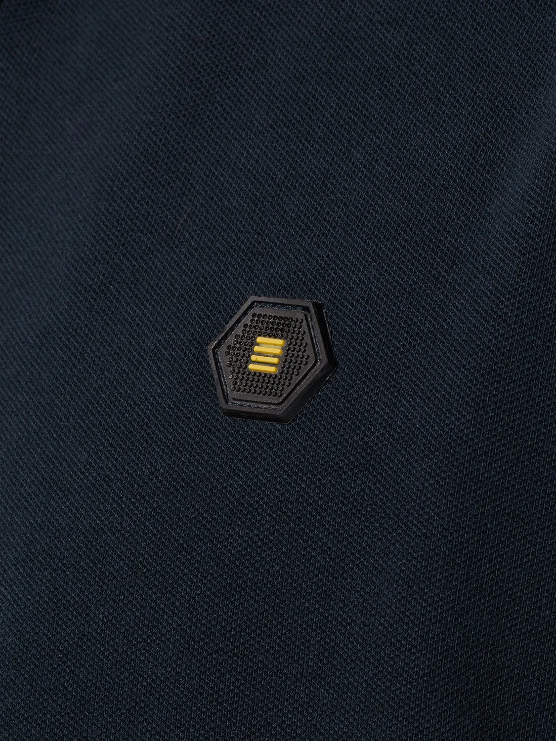 Sleek Polo Shirt with Stretch and Minimalist Design | Night