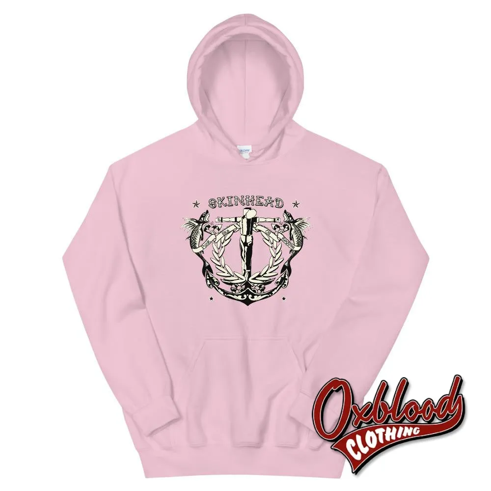 Tattoo Crucified Skinhead Hoodie - Punk, Ska, Oi!, Reggae
