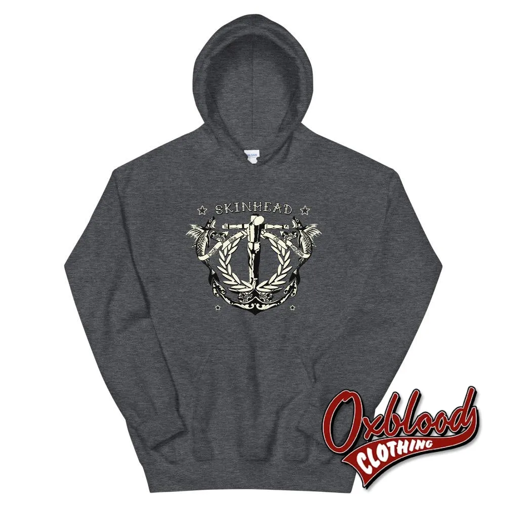 Tattoo Crucified Skinhead Hoodie - Punk, Ska, Oi!, Reggae